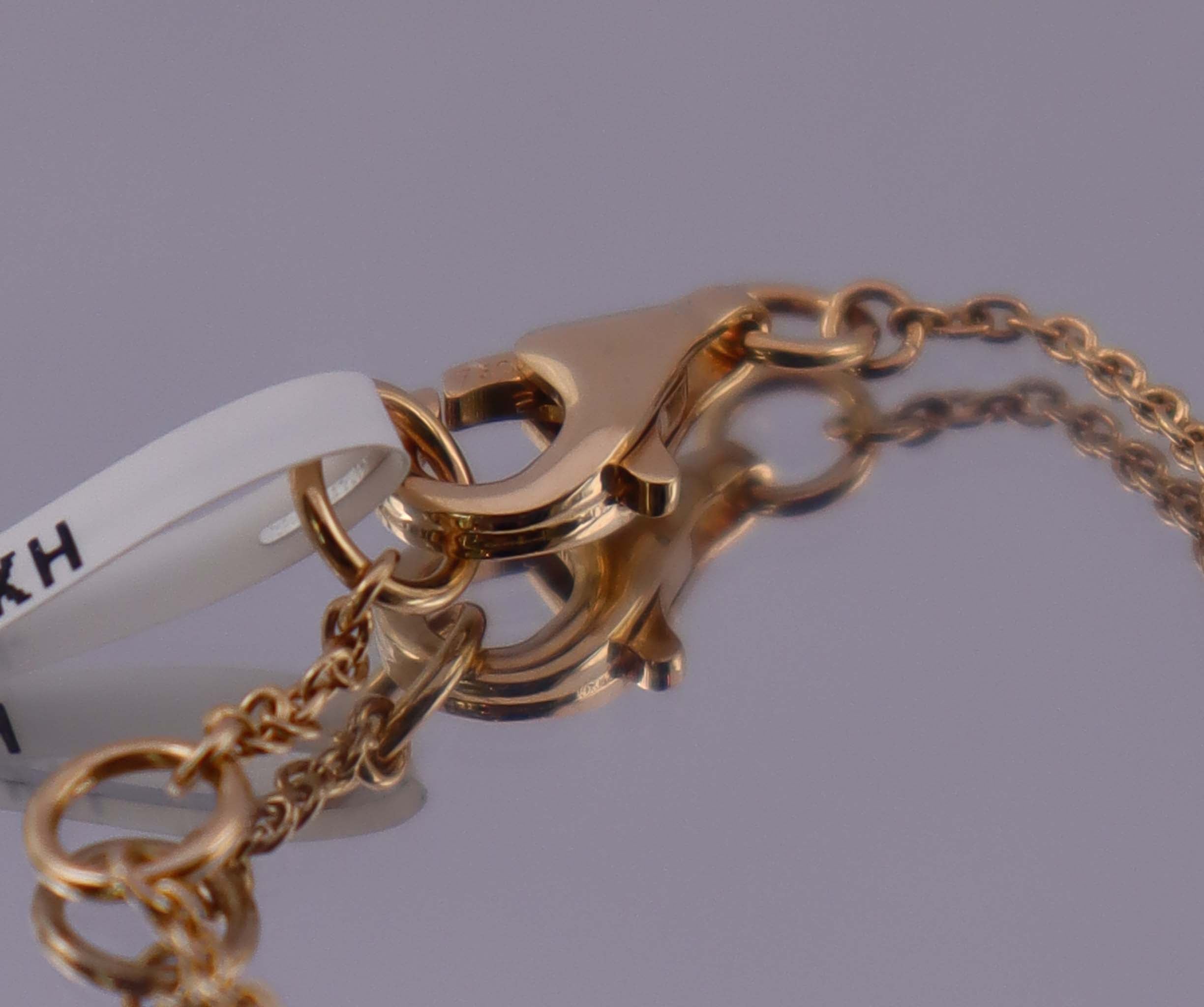 1.70ct Rose Cut Diamond Handchain Rose Gold B3220
