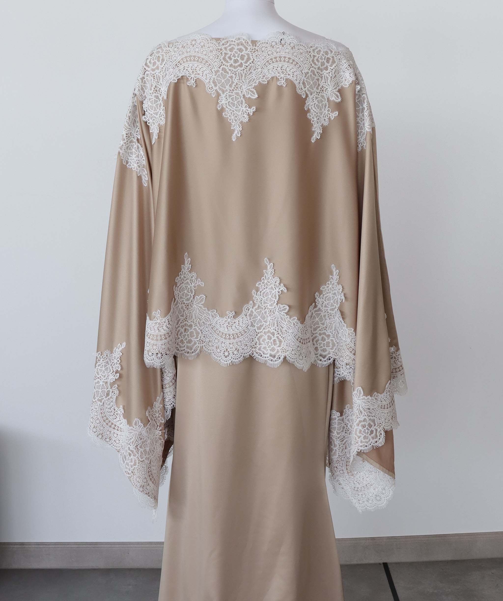 rftv The Heiress Set Lace one shoulder top and skirt set TP0315
