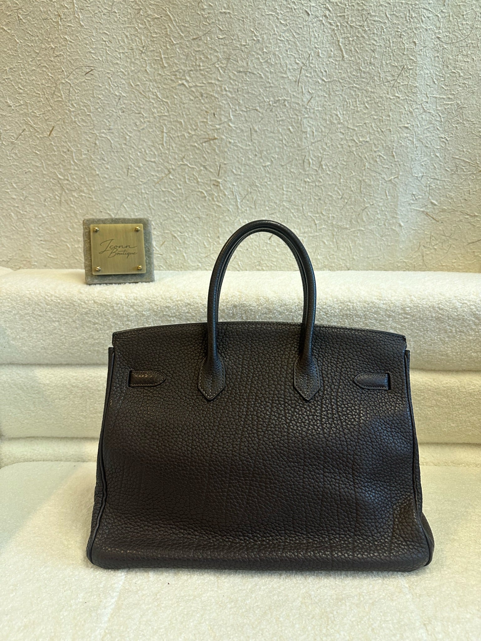 Hermes Birkin 35 Dark Brown GHW
