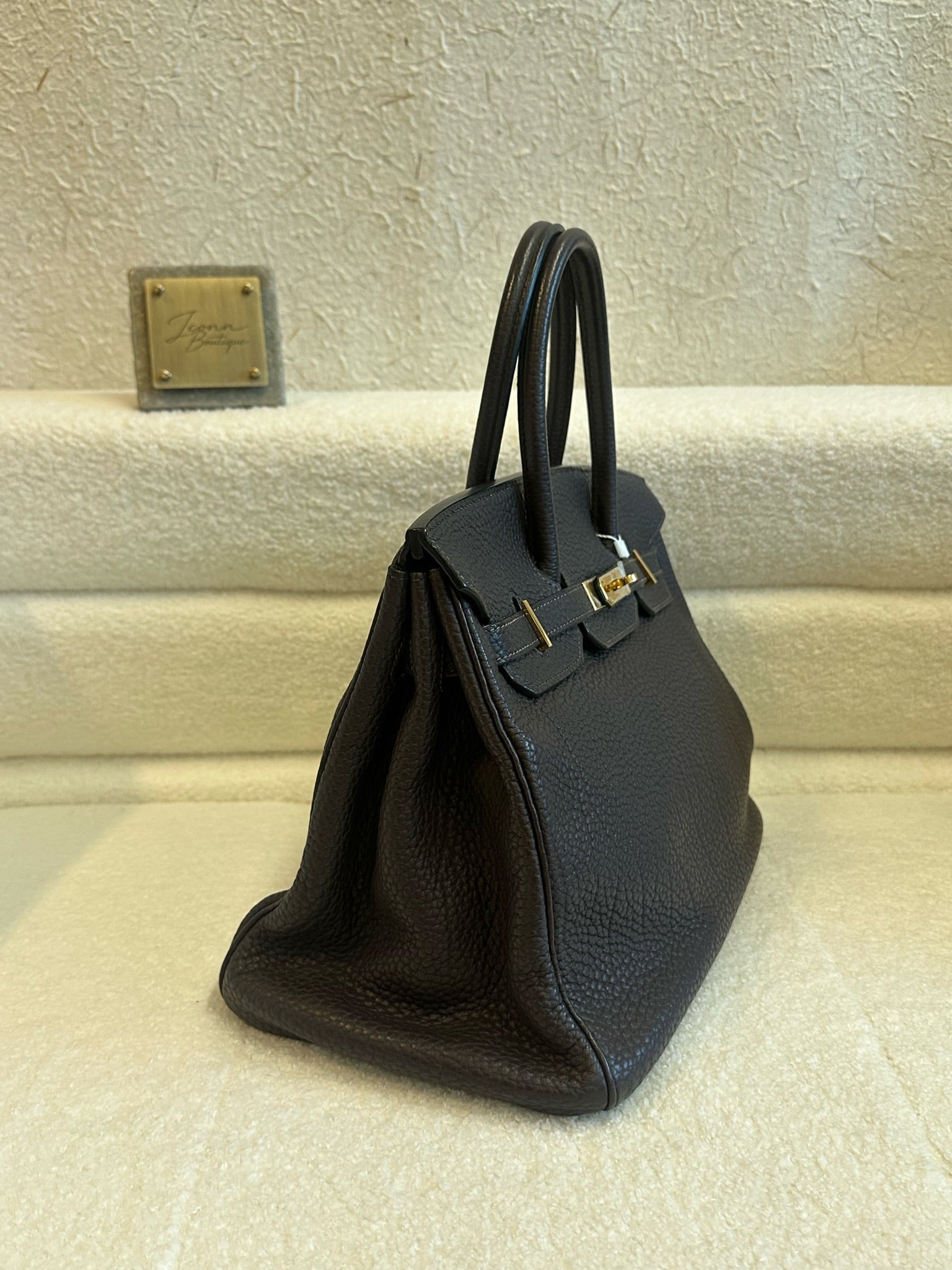 Hermes Birkin 35 Dark Brown GHW