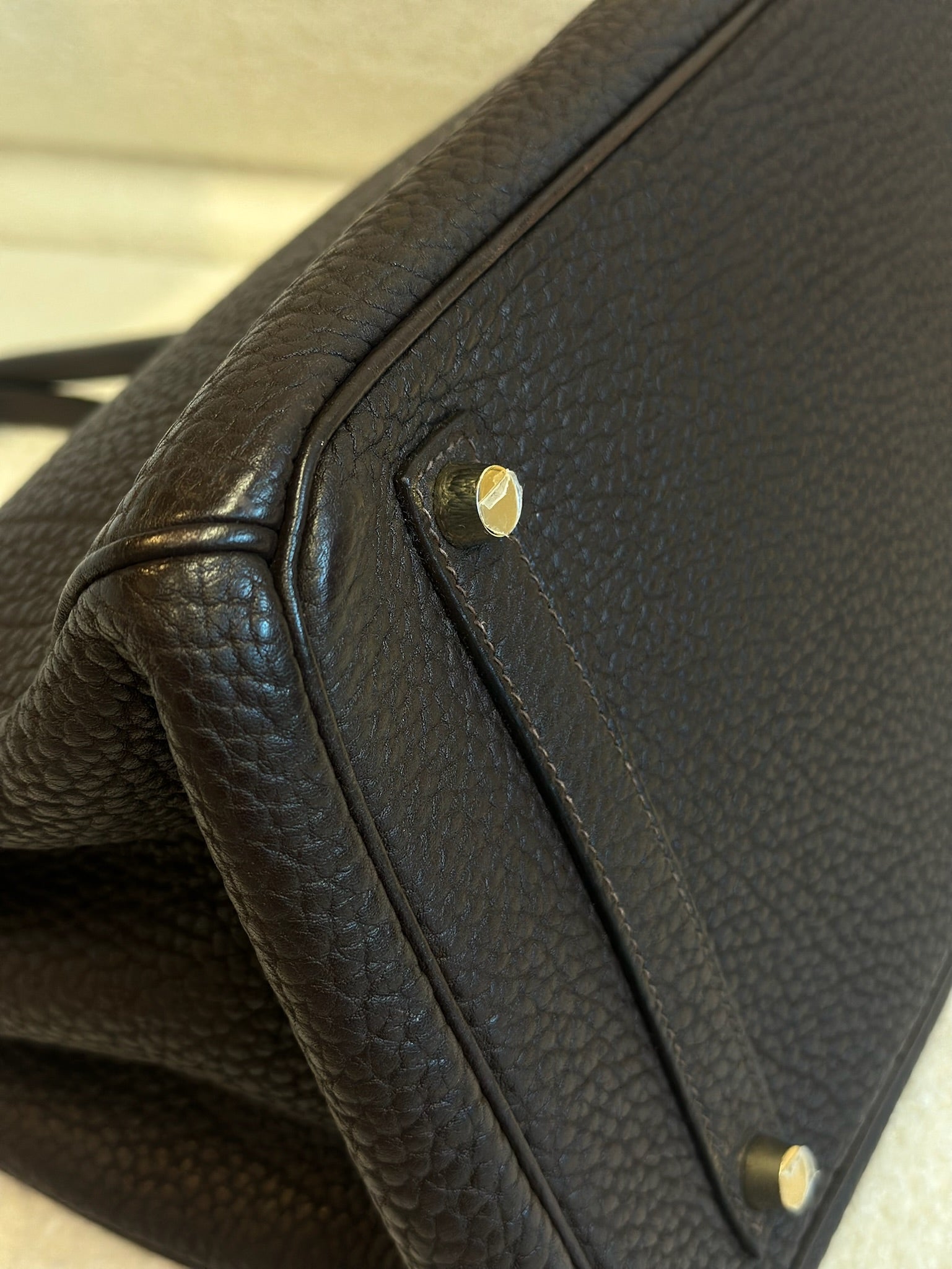 Hermes Birkin 35 Dark Brown GHW