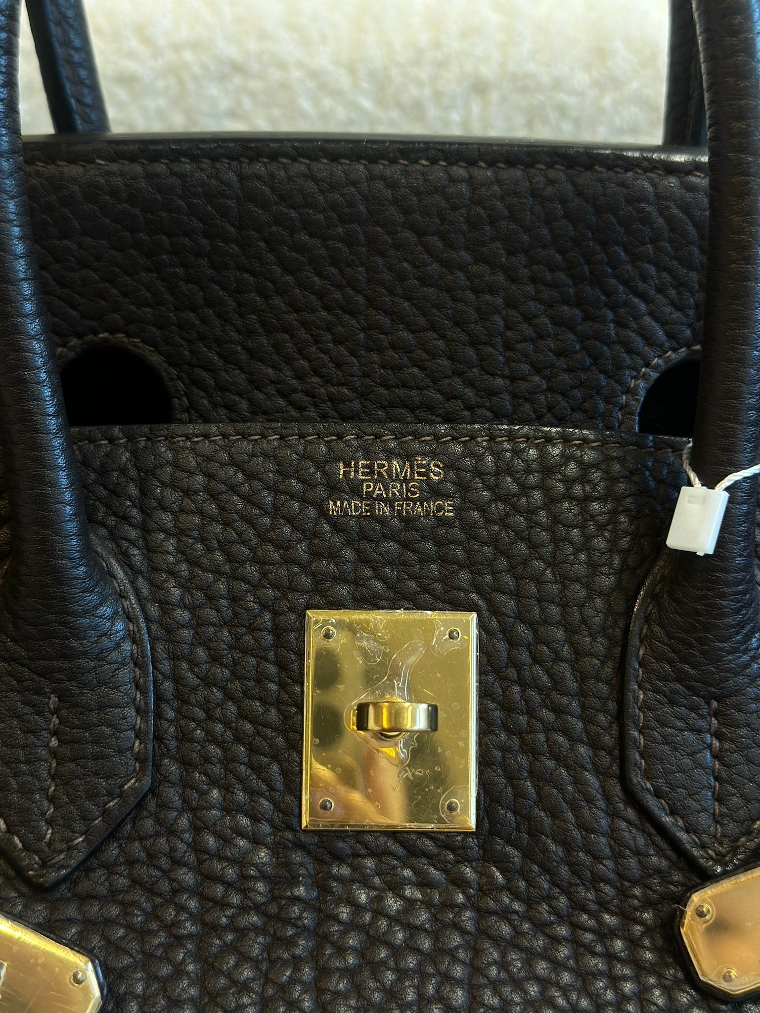 Hermes Birkin 35 Dark Brown GHW