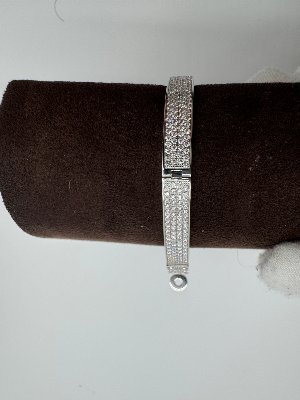 Hermès Kelly bracelet Small Model Full Diamond, 539D 3.40ct