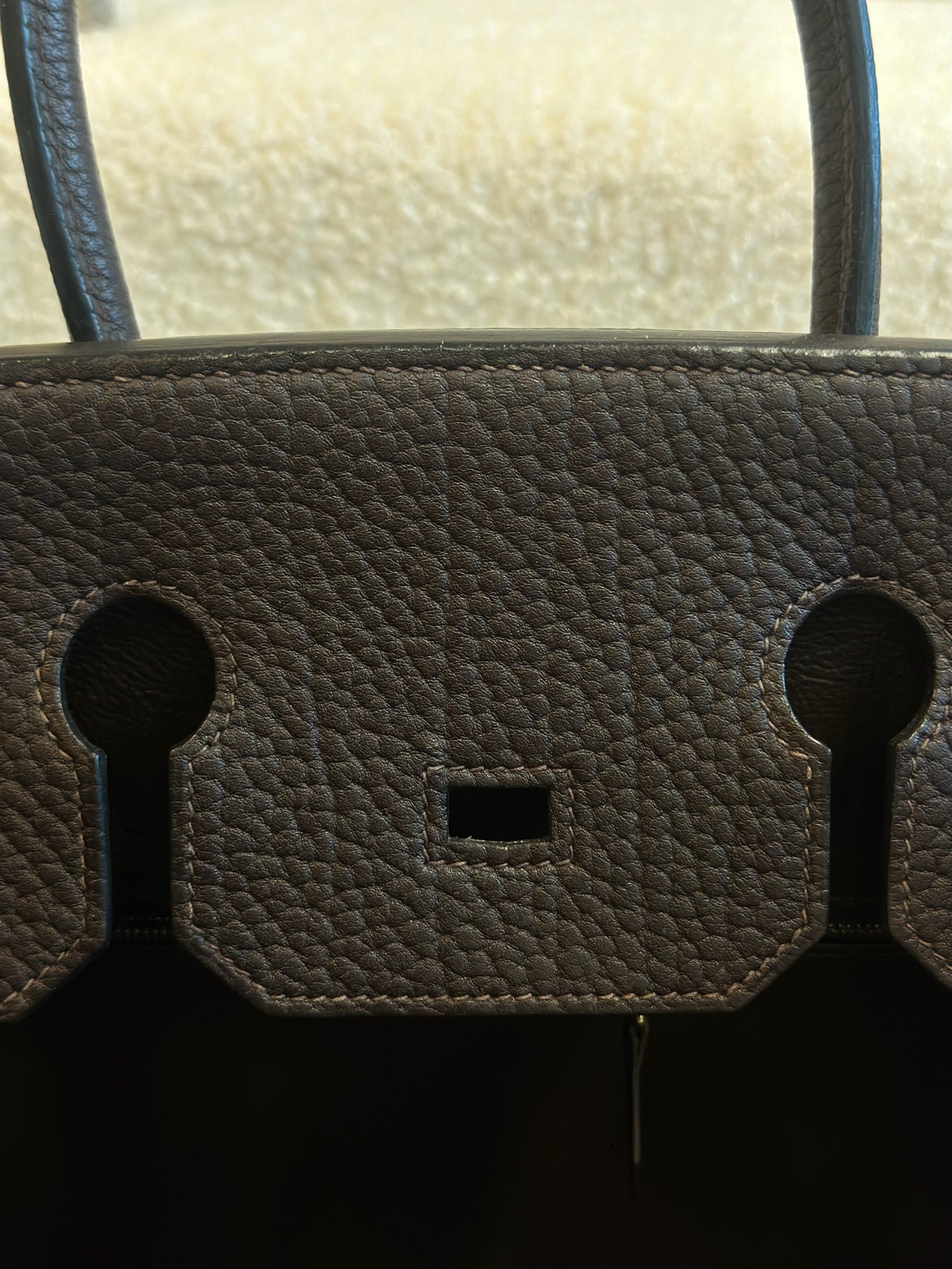 Hermes Birkin 35 Dark Brown GHW