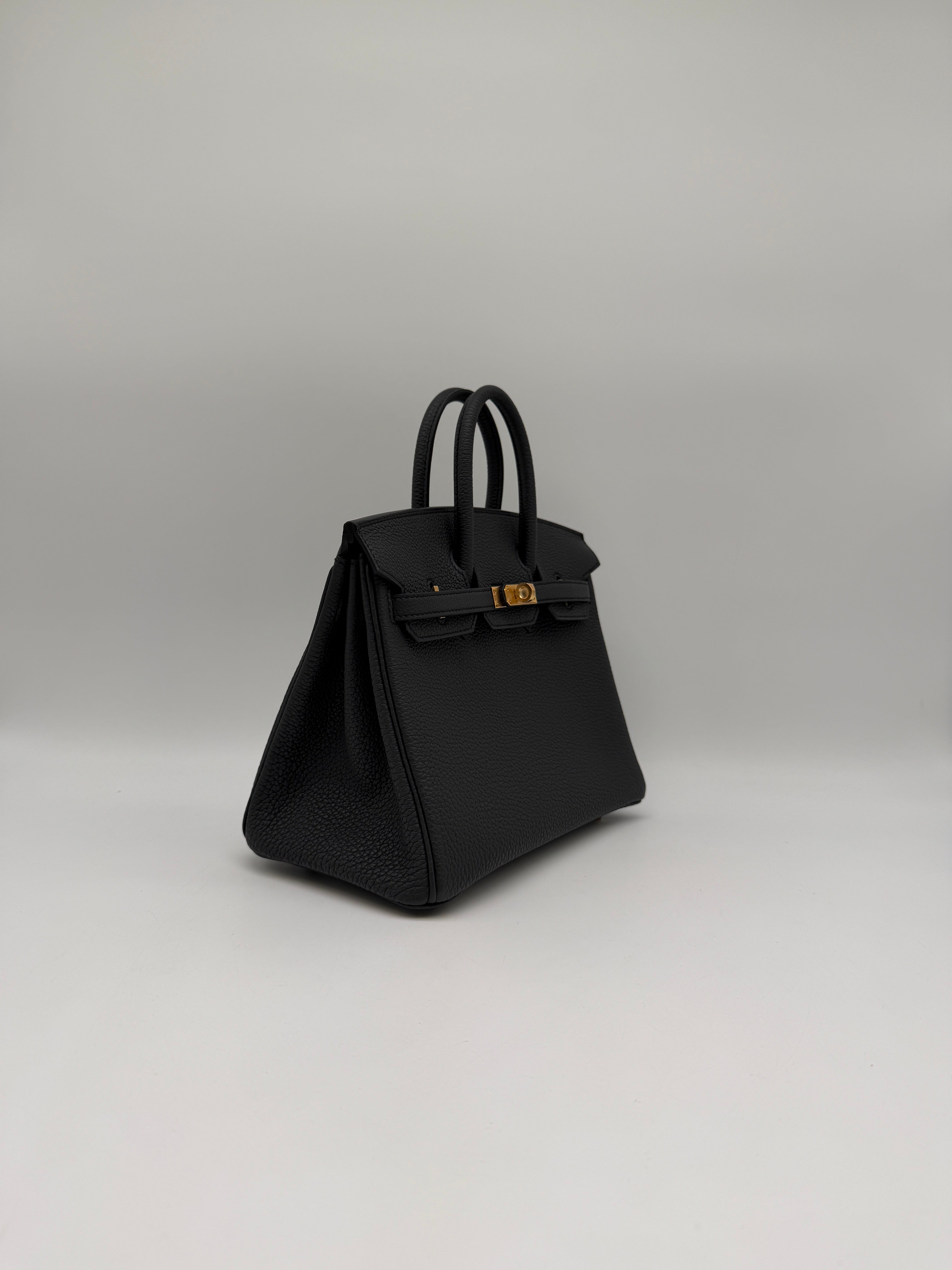 Hermès Birkin 25 Plomb Togo Gold Hardware