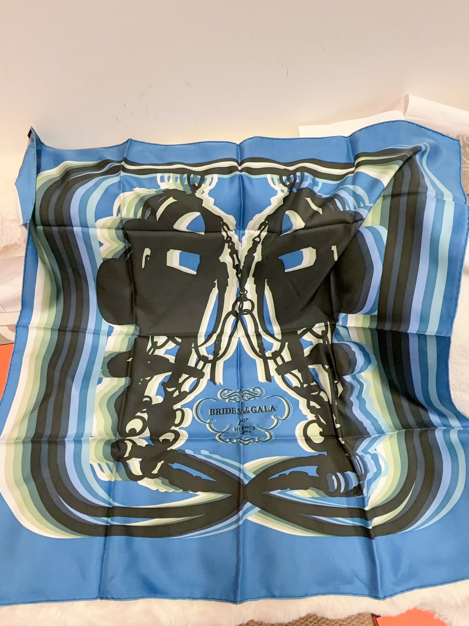 Hermès silk twill