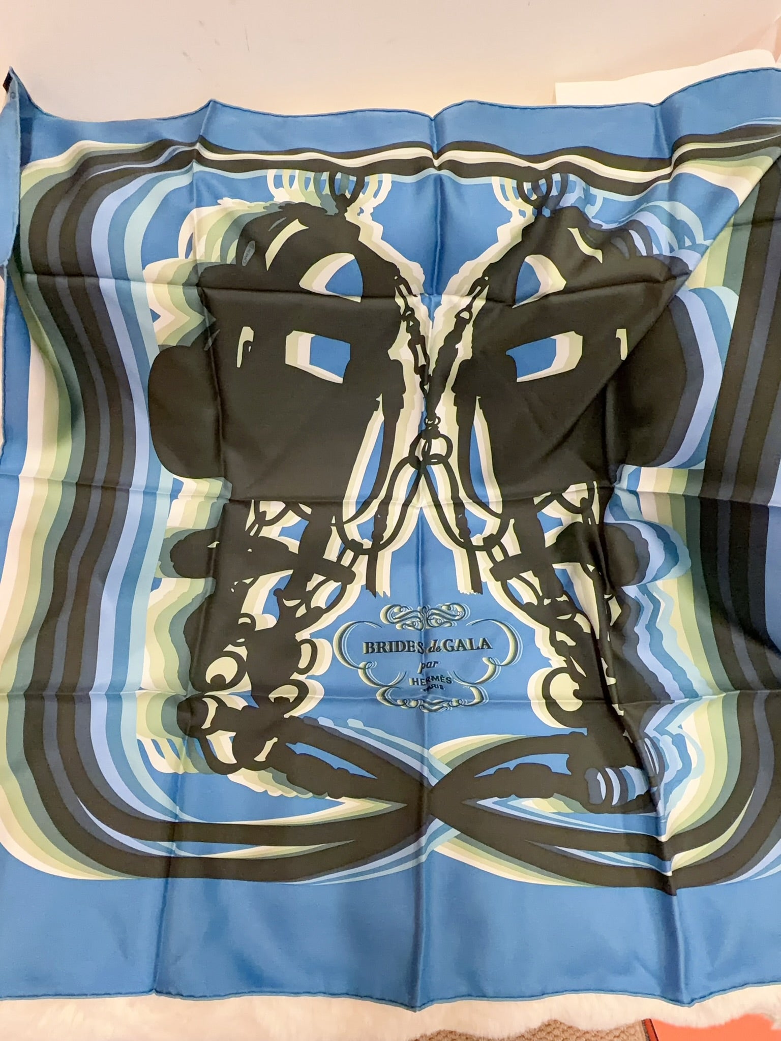 Hermès silk twill
