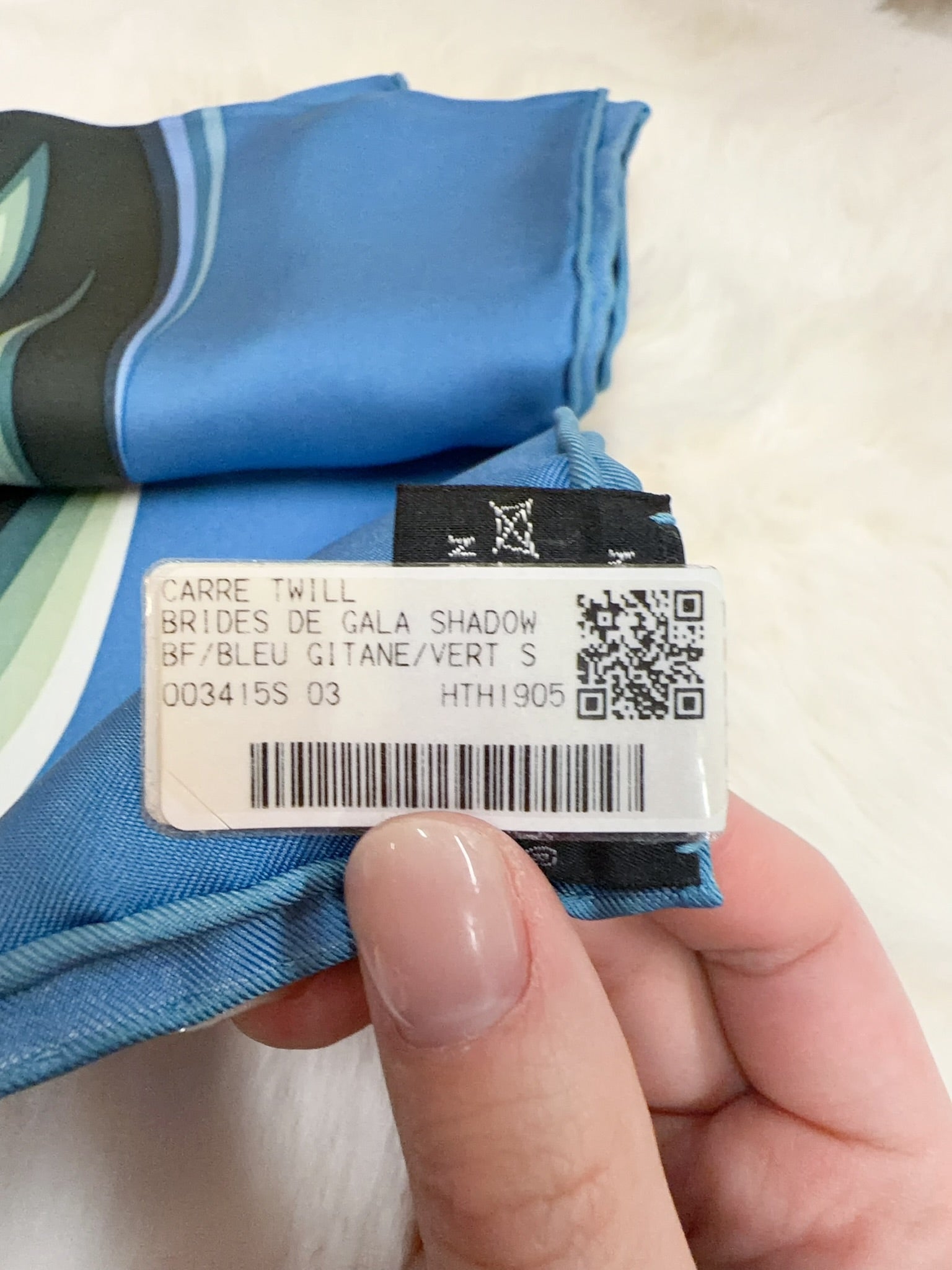Hermès silk twill