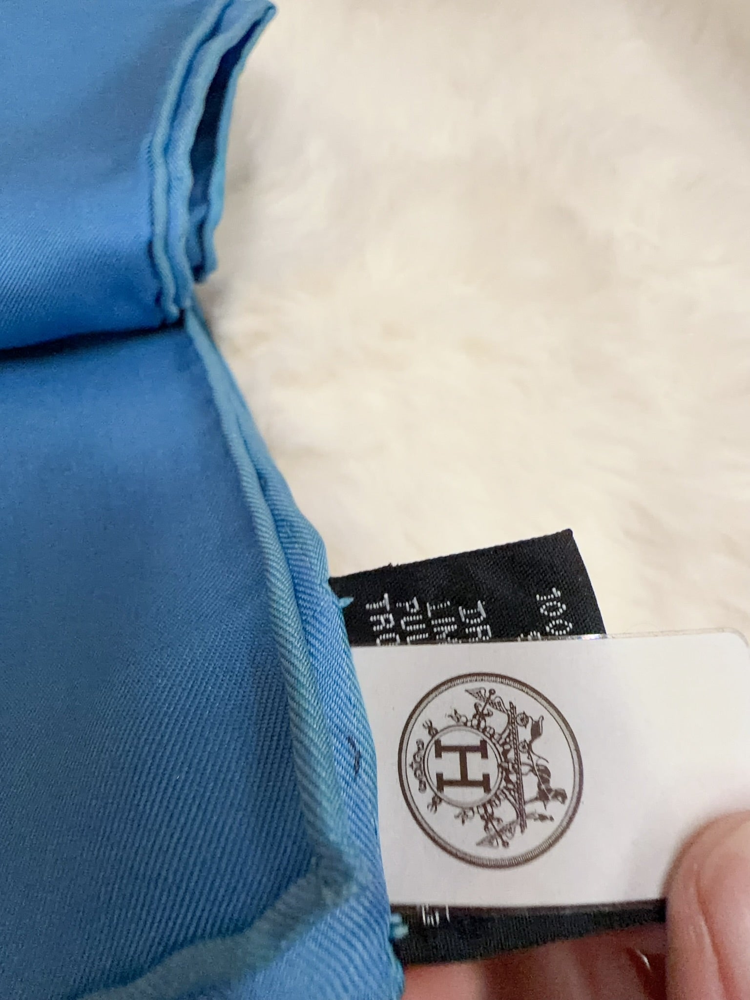 Hermès silk twill