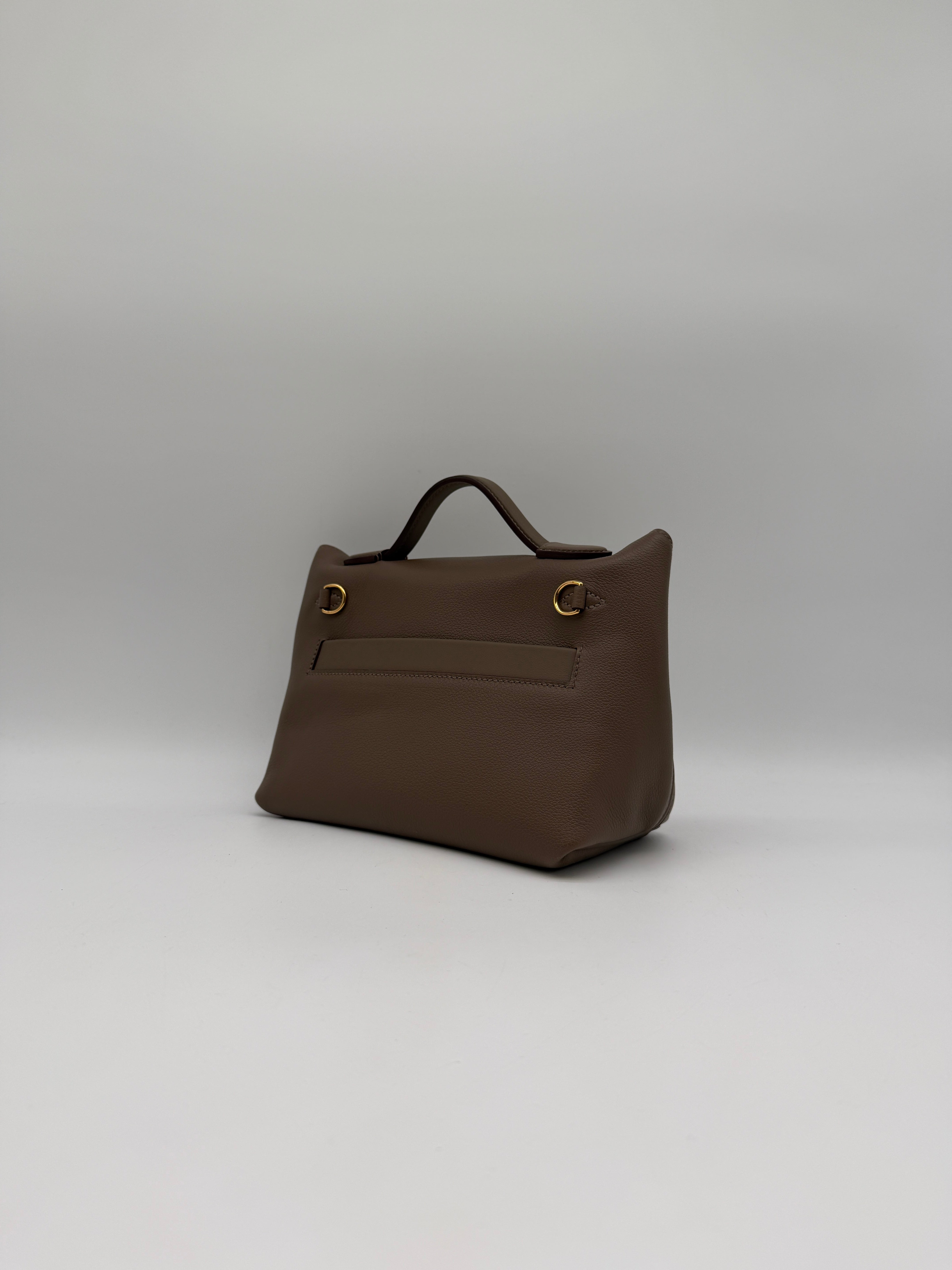 Hermès 24/24 - 21 Etoupe Evercolor/Swift Gold Hardware