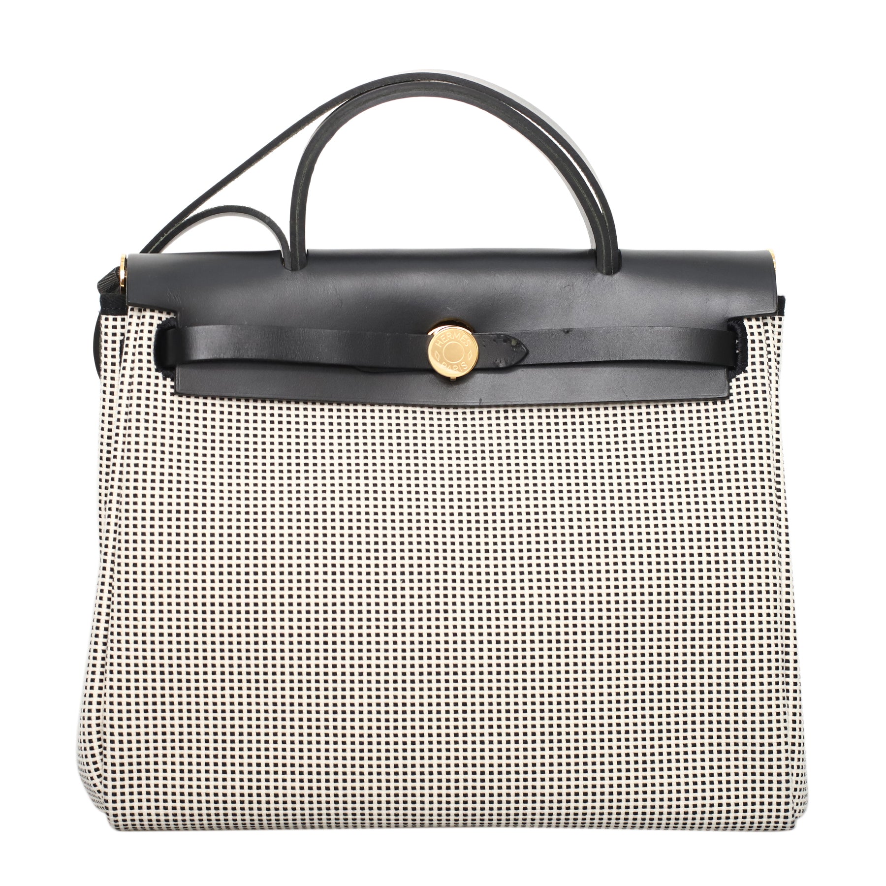 Hermès Quadrille Canvas Herbag Zip 31 Bag HER08282B