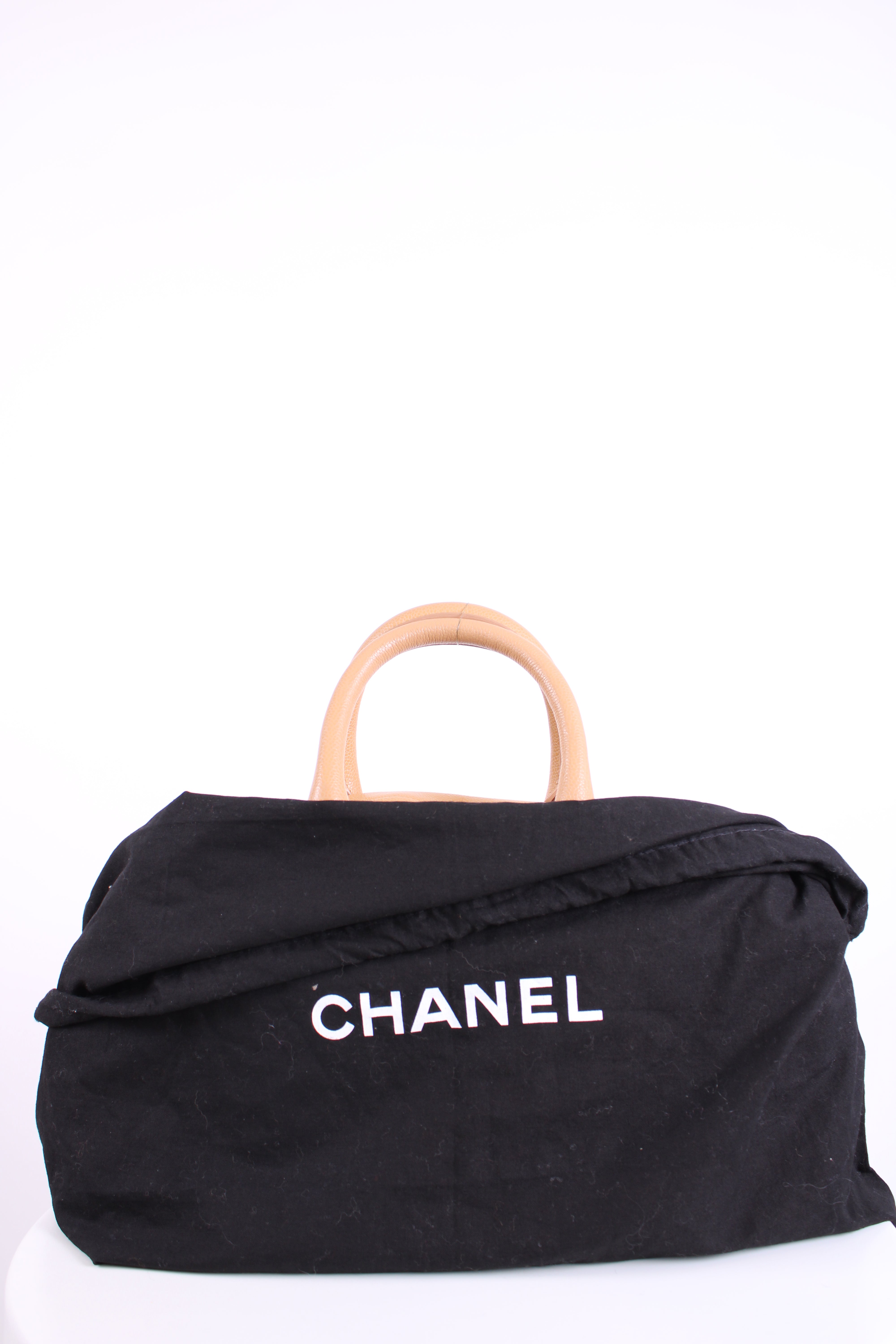 Chanel Bowling Bag Beige