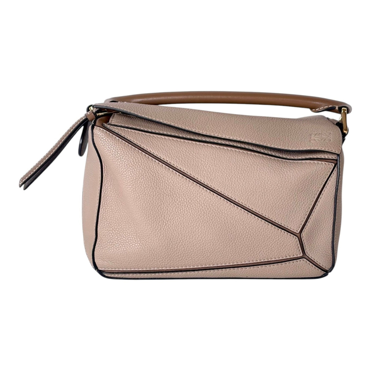 Loewe Small Puzzle Beige Bag