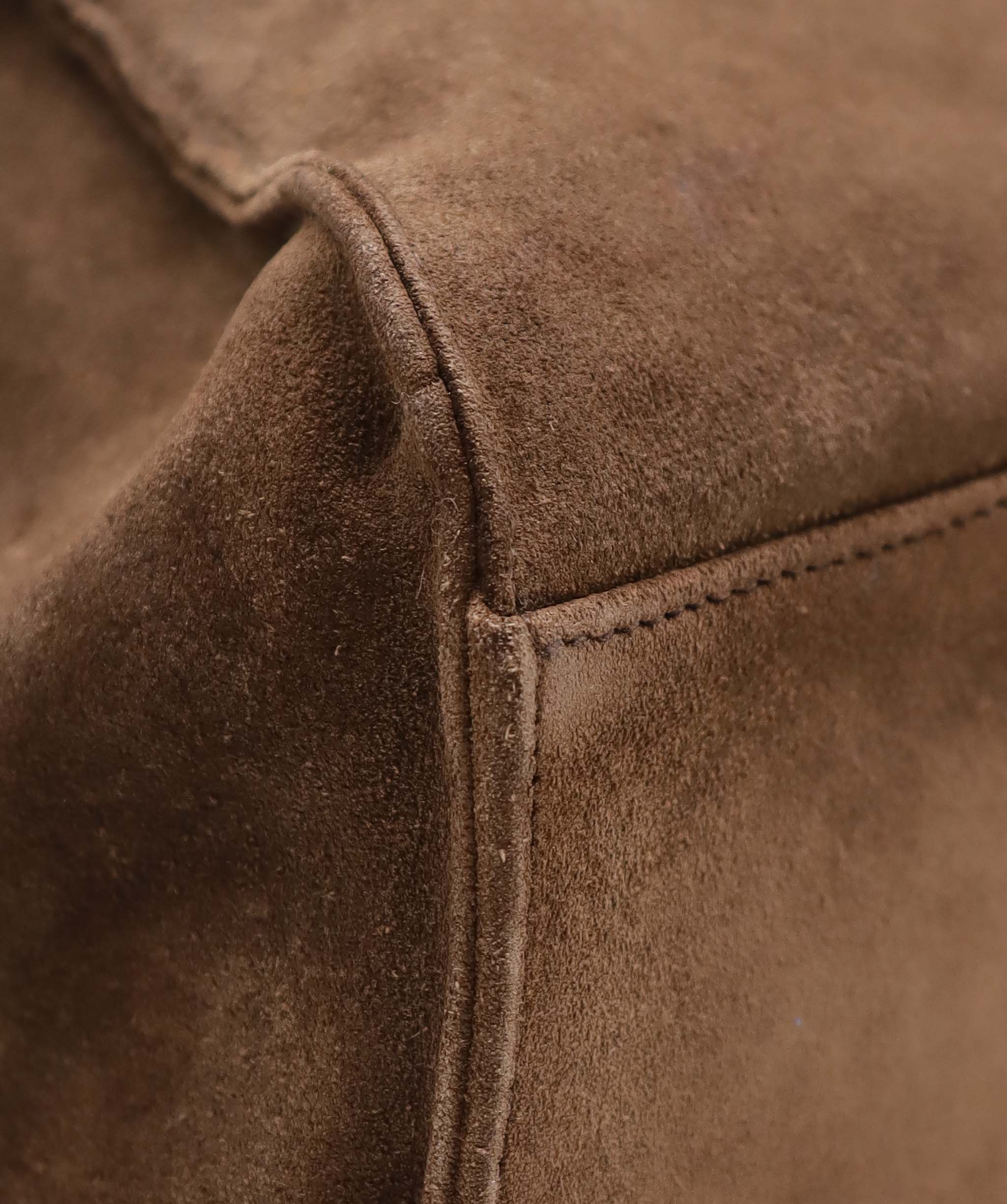 Chanel CC Suede Backpack Brown DXBS6053