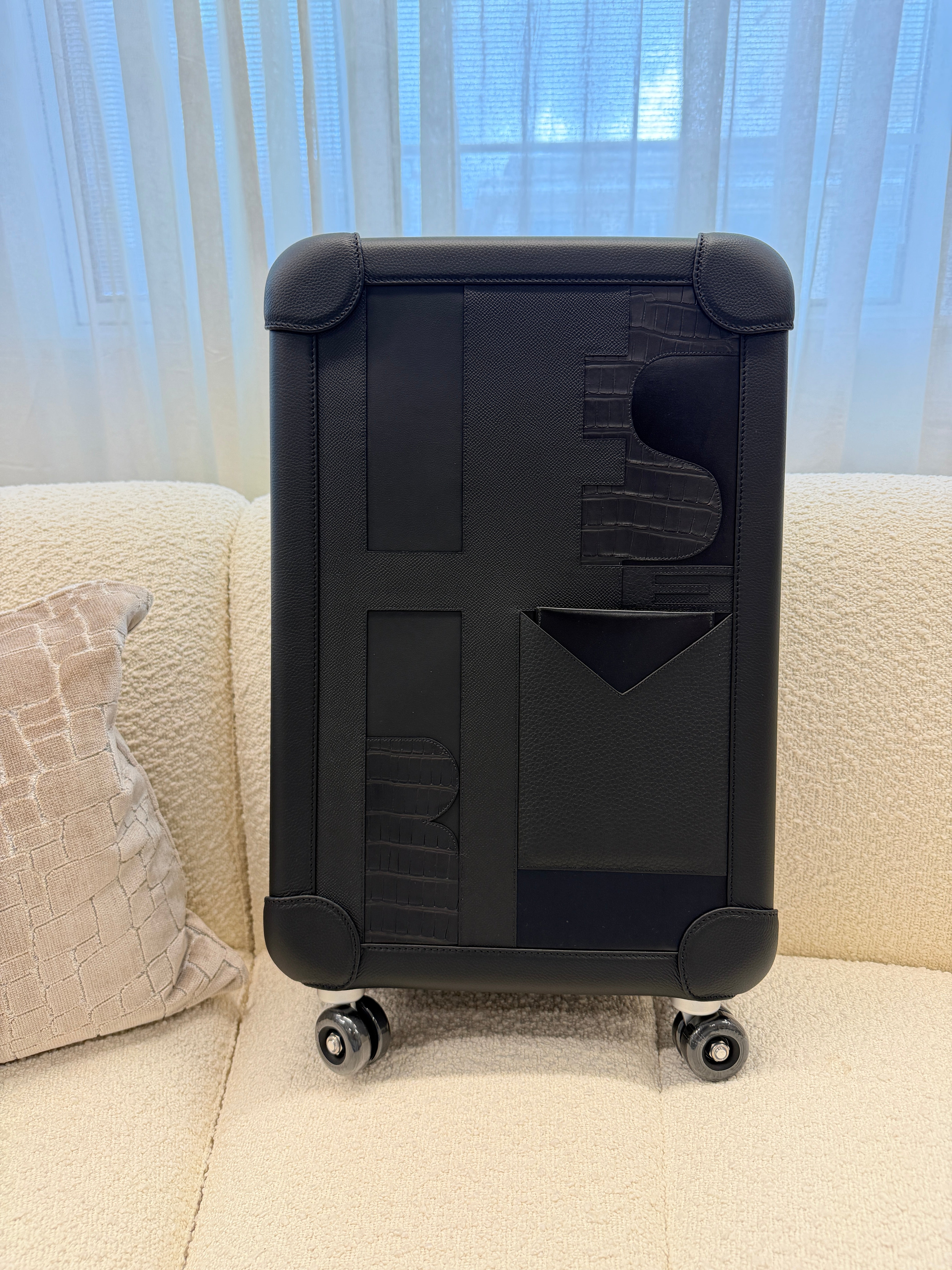 RMS Trolley CABIN black/Black croc touch