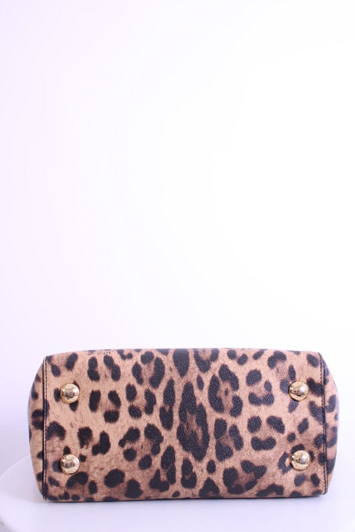 Dolce & Gabbana Tote Bag Leopard Print