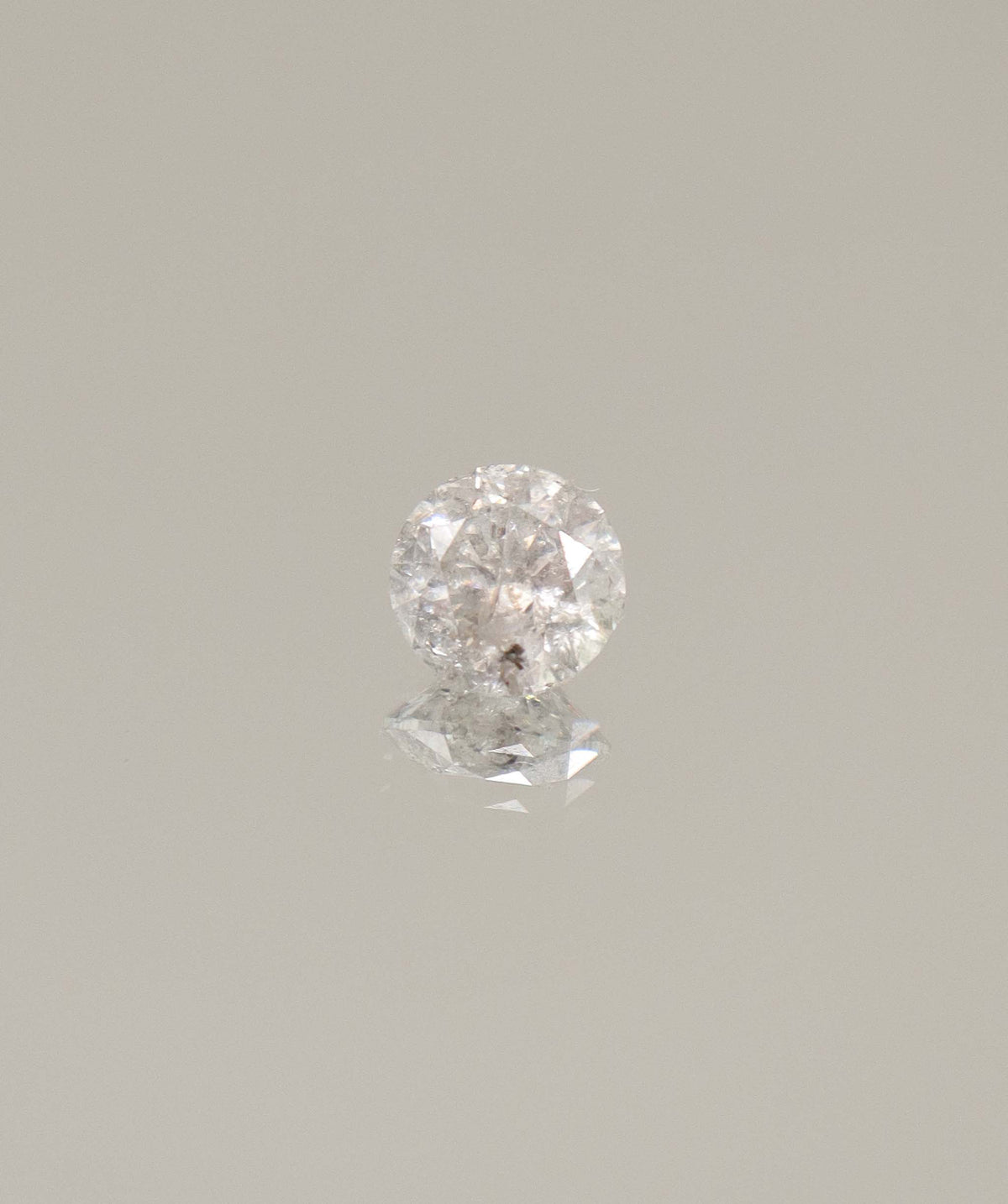 2.04CT SALT  &  PEPPER  ROUND DIAMOND DXBS6732