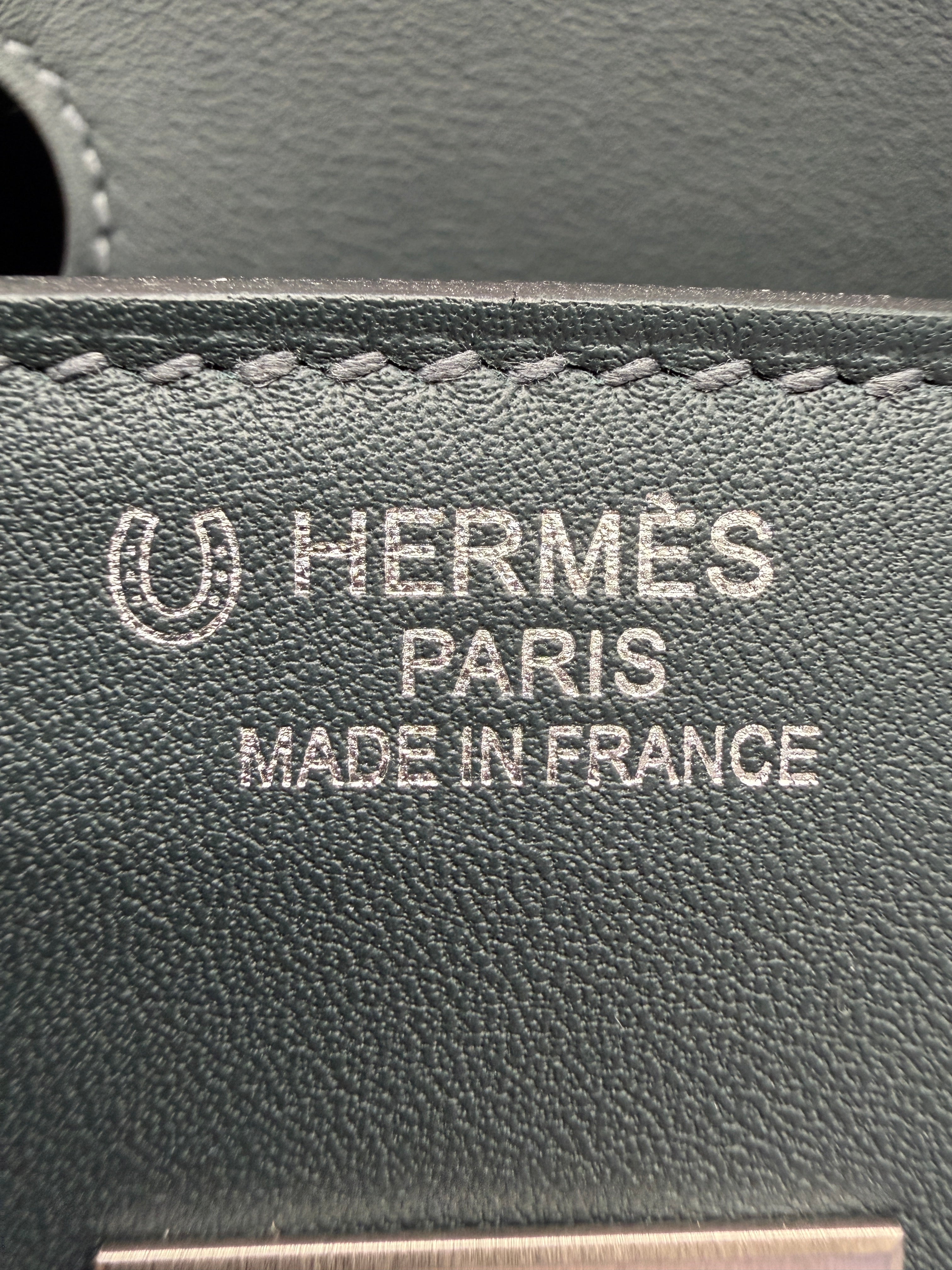Hermès Birkin 35 HHS Vert Foncé - Noir Swift  Palladium Hardware