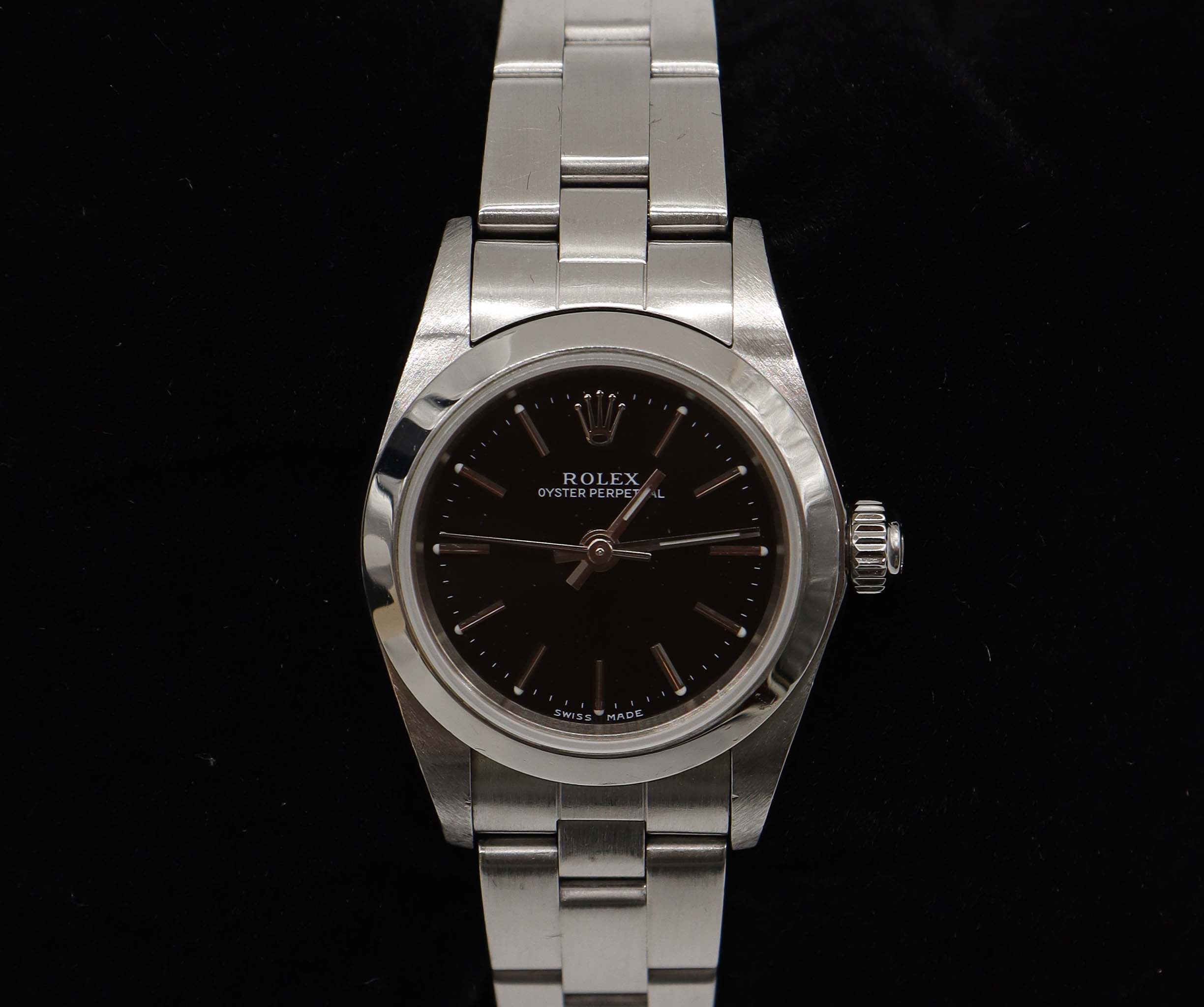 Rolex Black Automatic Oyster Perpetual - DXBS0998