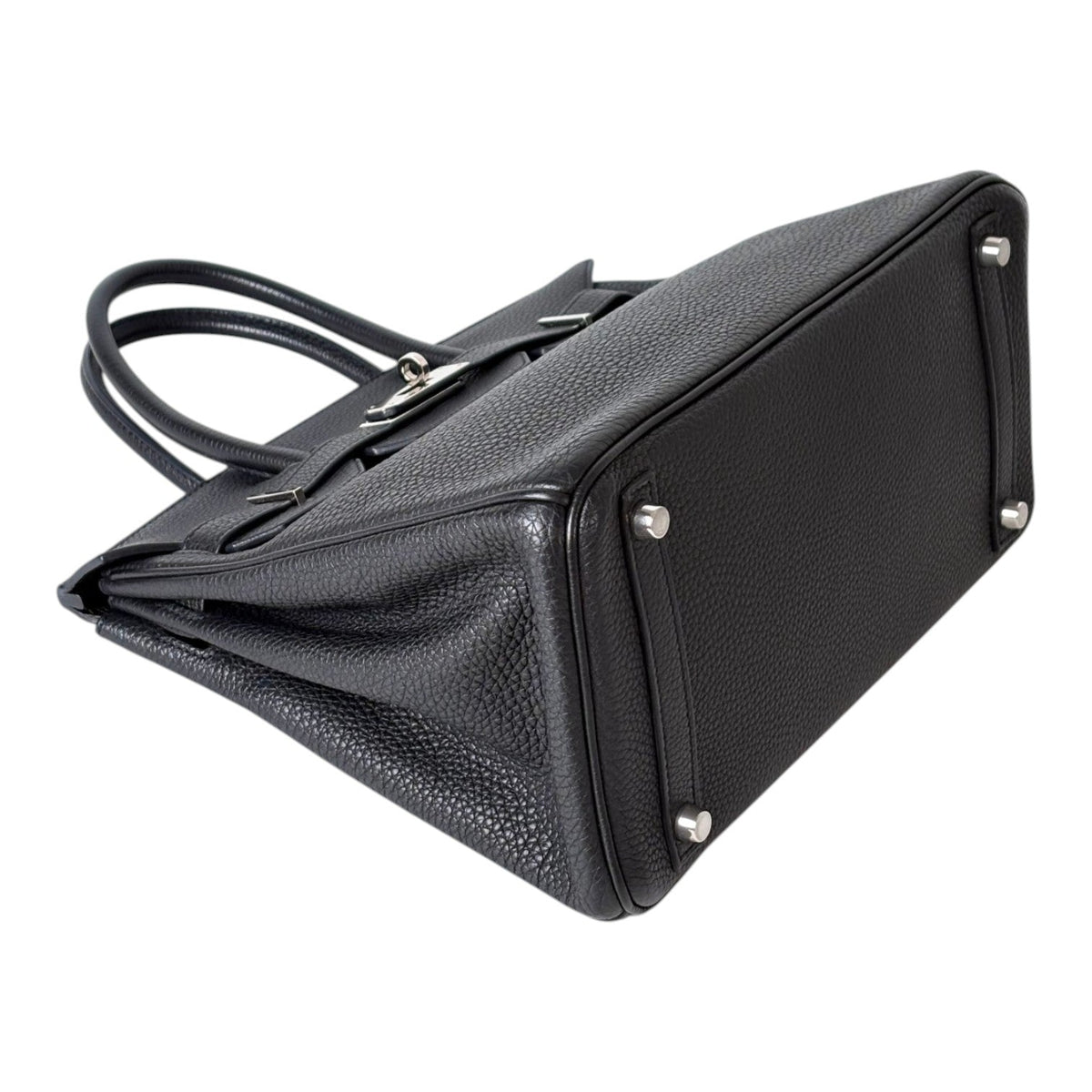 Hermes Birkin 30cm in Black Togo with PHW - Full Set