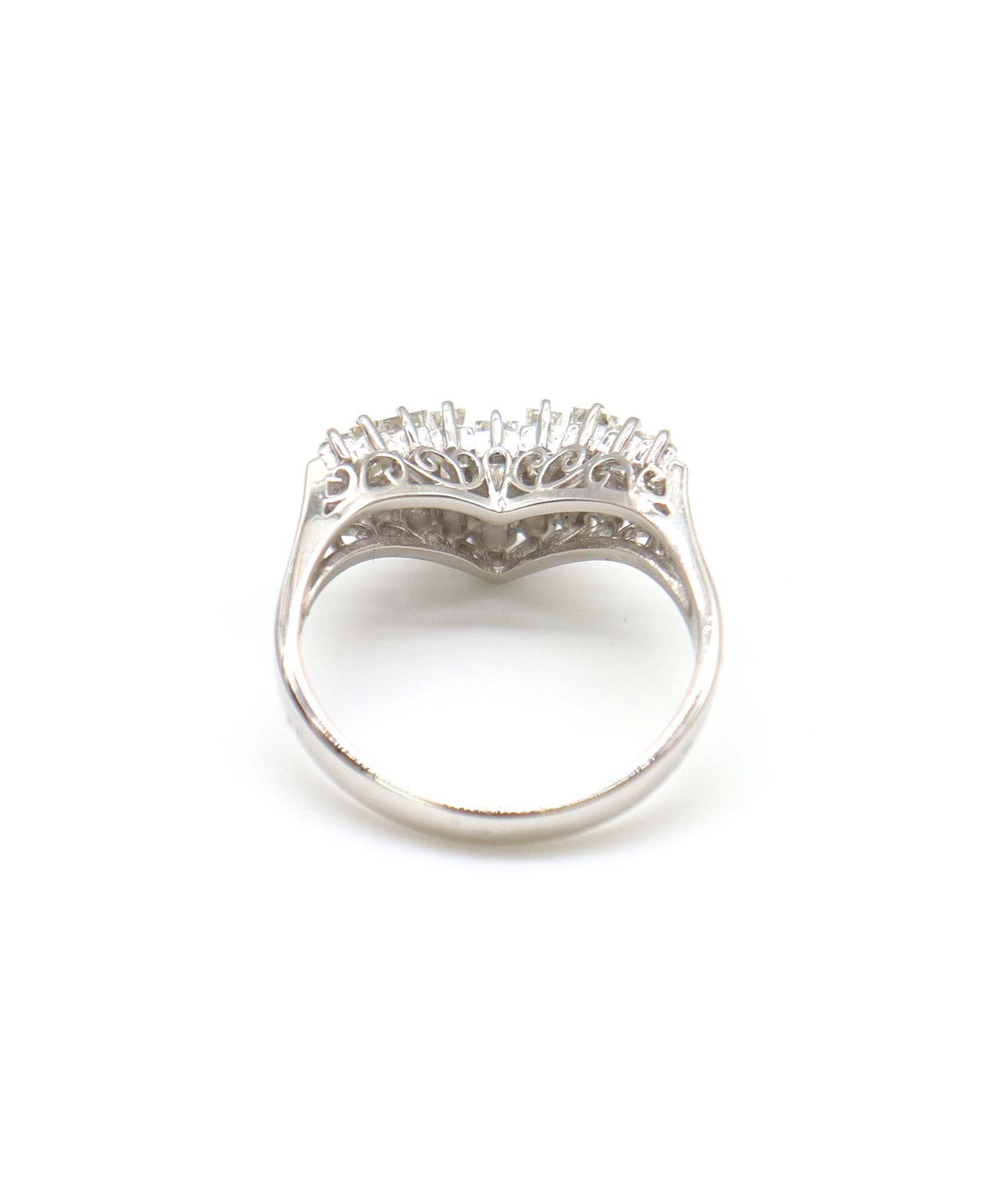 Diamond Ring 1.0 in Pt900 DXBS6735