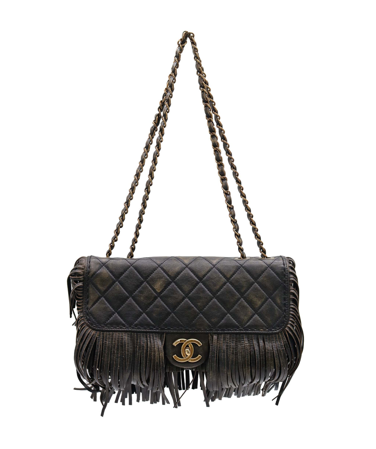CHANEL PARIS DALLAS FRINGE FLAP DXBS6741