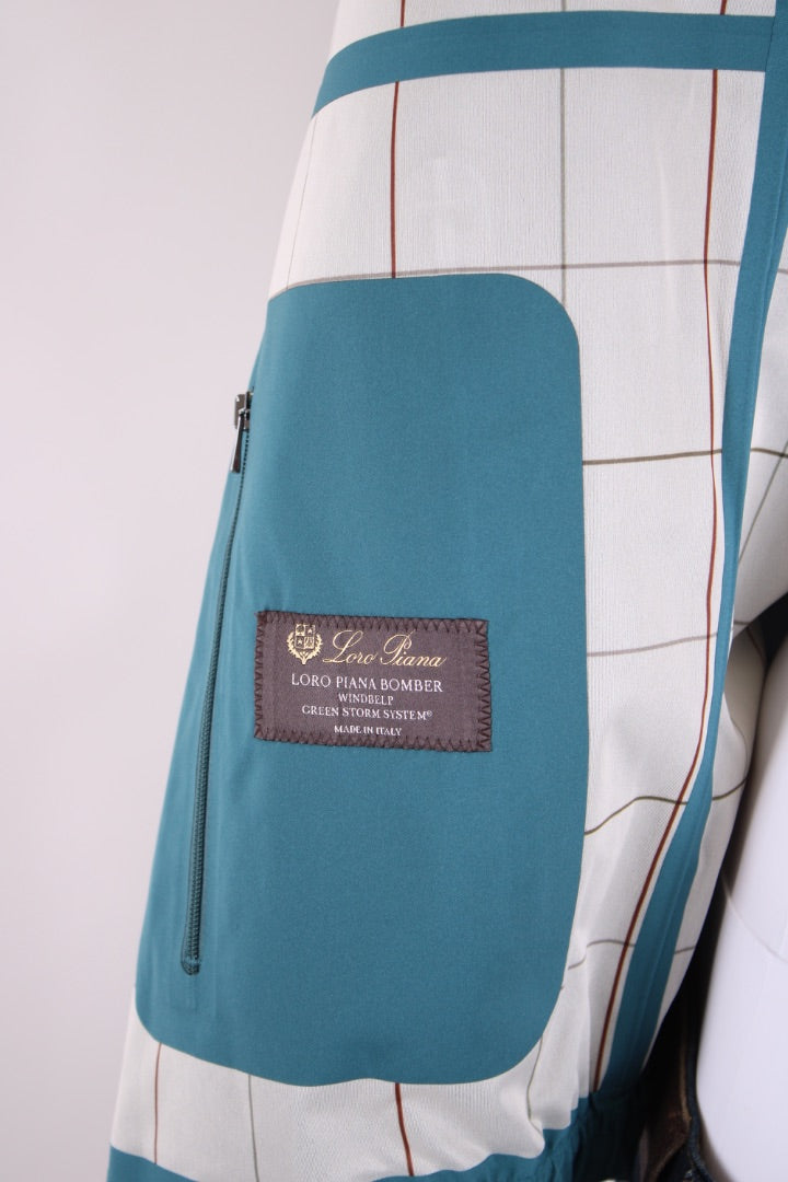 Loro Piana L/S Bomber Jacket Blue S