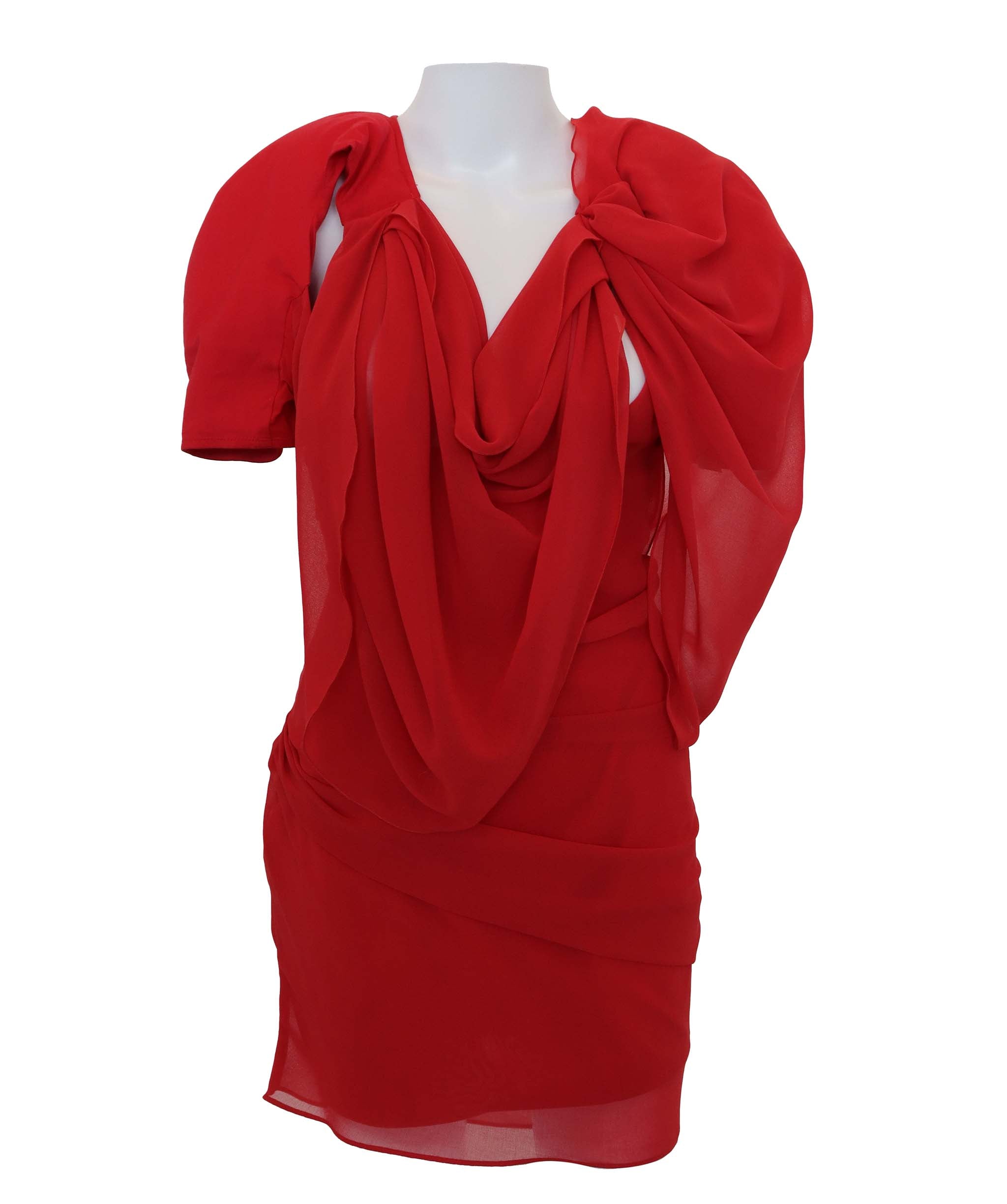 Dress Jacquemus red ASC7162