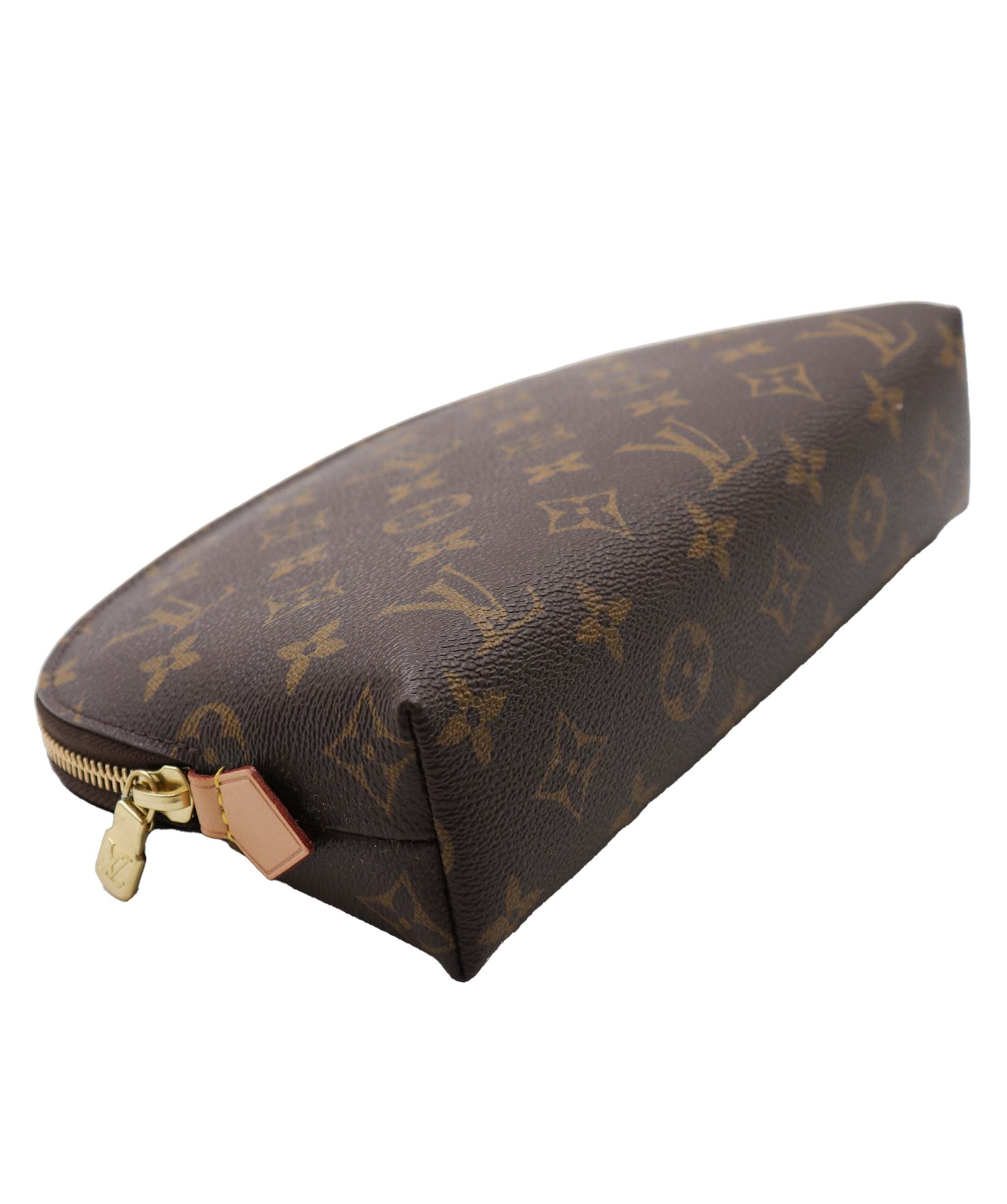 LOUIS VUITTON Monogram Pochette Cosmetic GM Cosmetic Pouch M47353 LV Auth 89927 DXBV0170