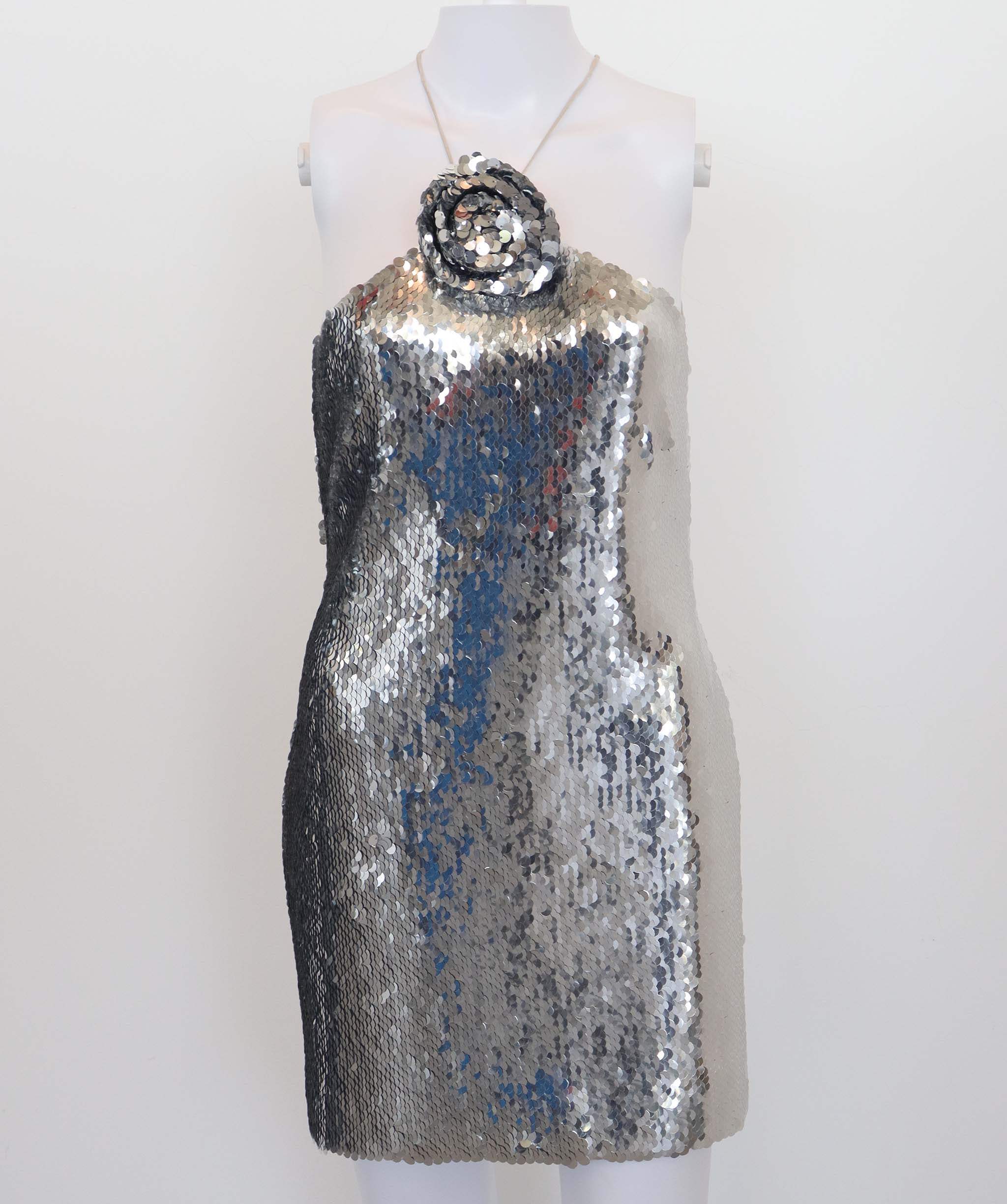 Dress Magda Butrym silver ASC7160