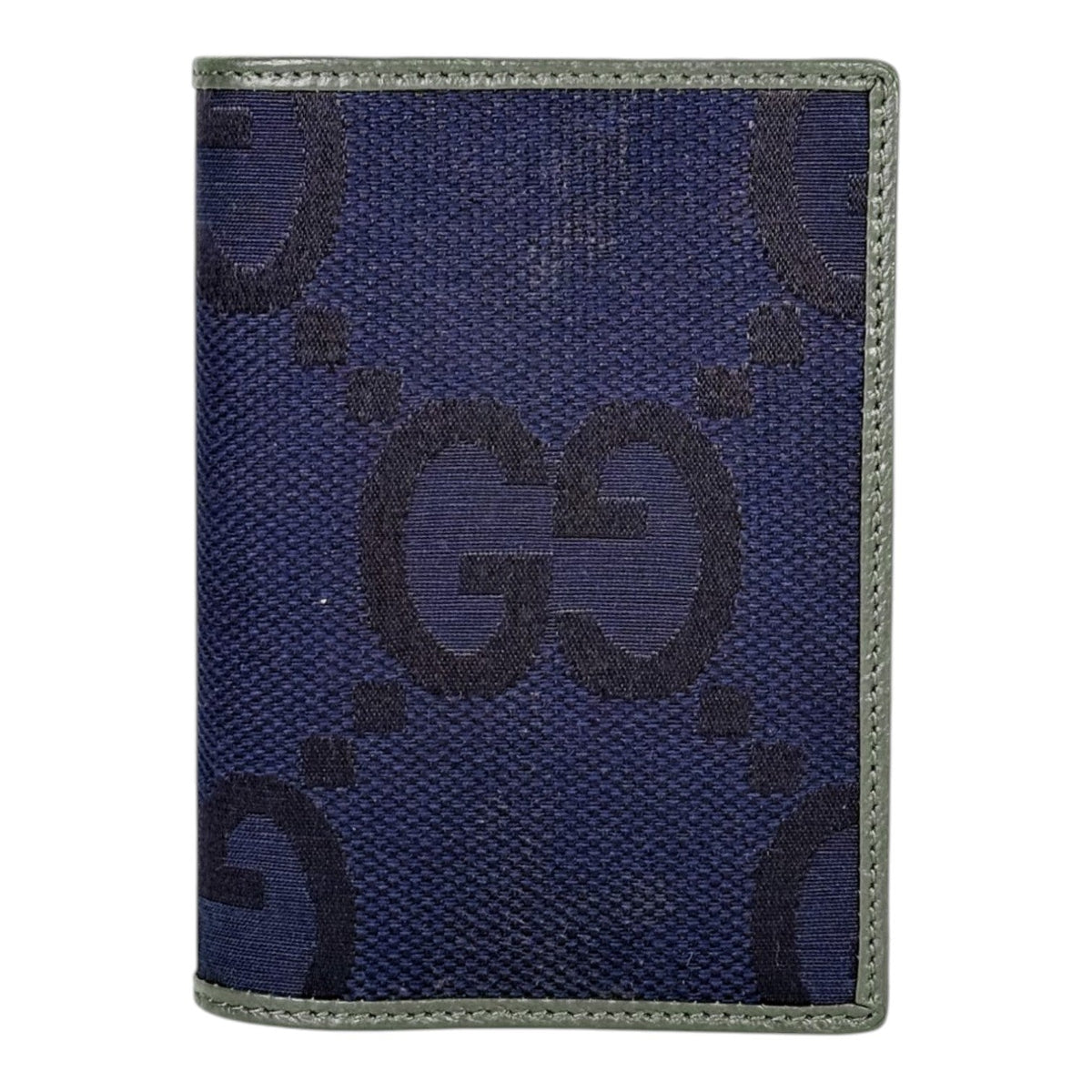 Gucci Blue Passport Holder Wallet