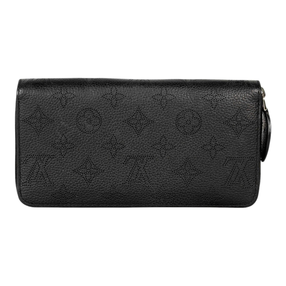 Louis Vuitton Black Long Zip Wallet