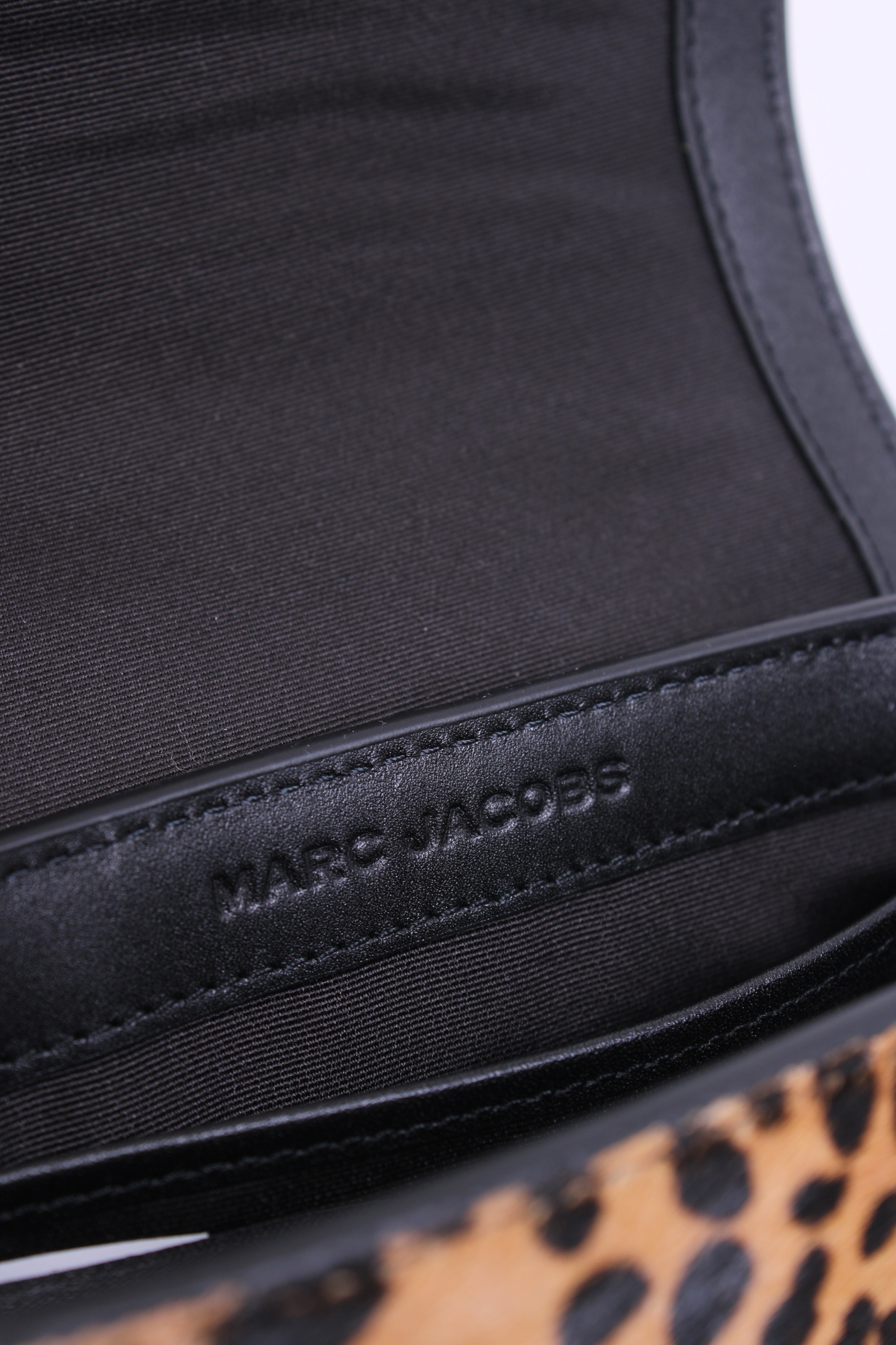 Marc Jacobs Clover Shoulder Crossbody Bag Leopard Print