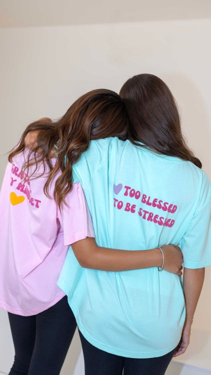 BLESSED GREEN ADULTS T-SHIRT (قميص)