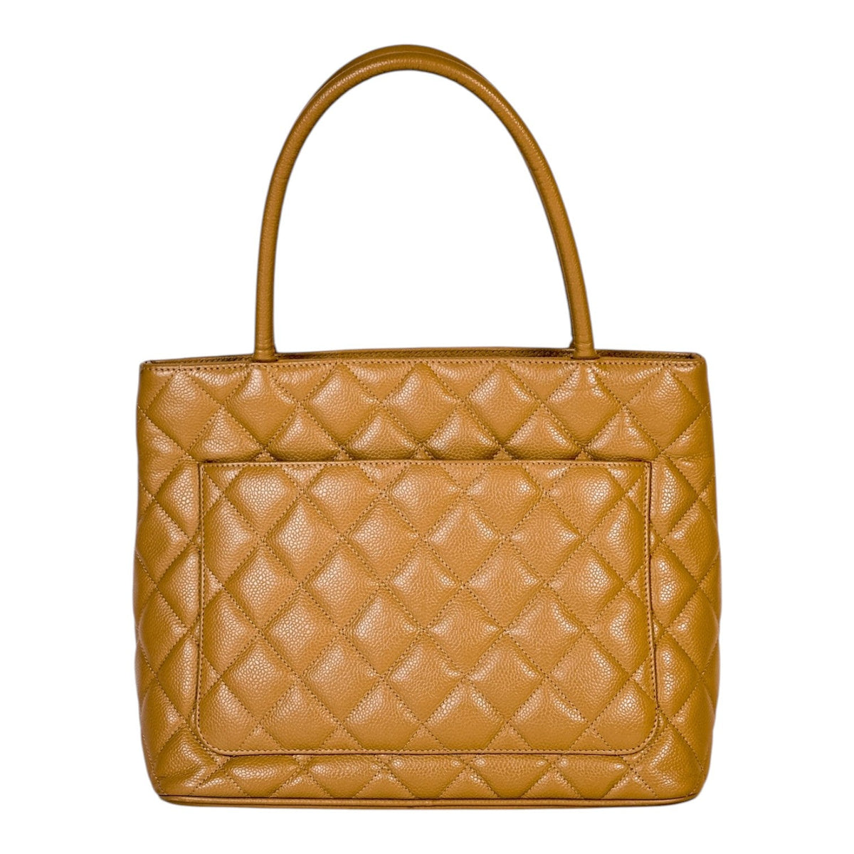 Chanel Medallion Caramel Tote Bag