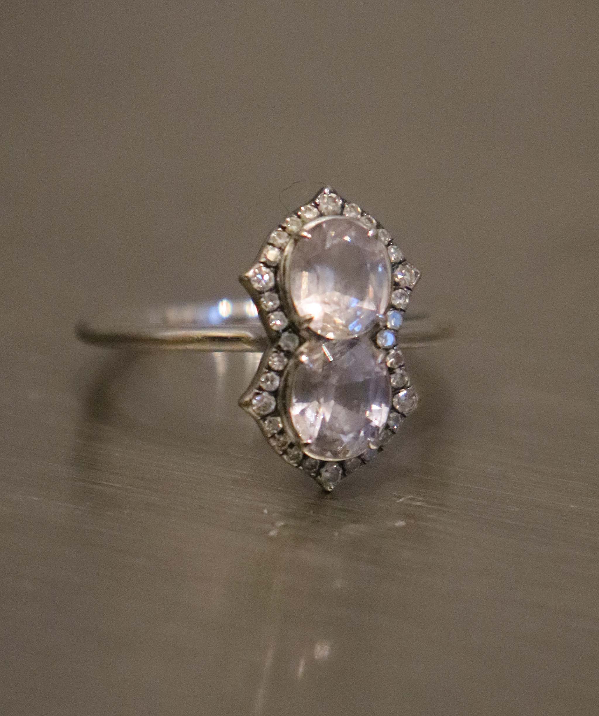 Grey spinel diamond  us 6 AGC3692