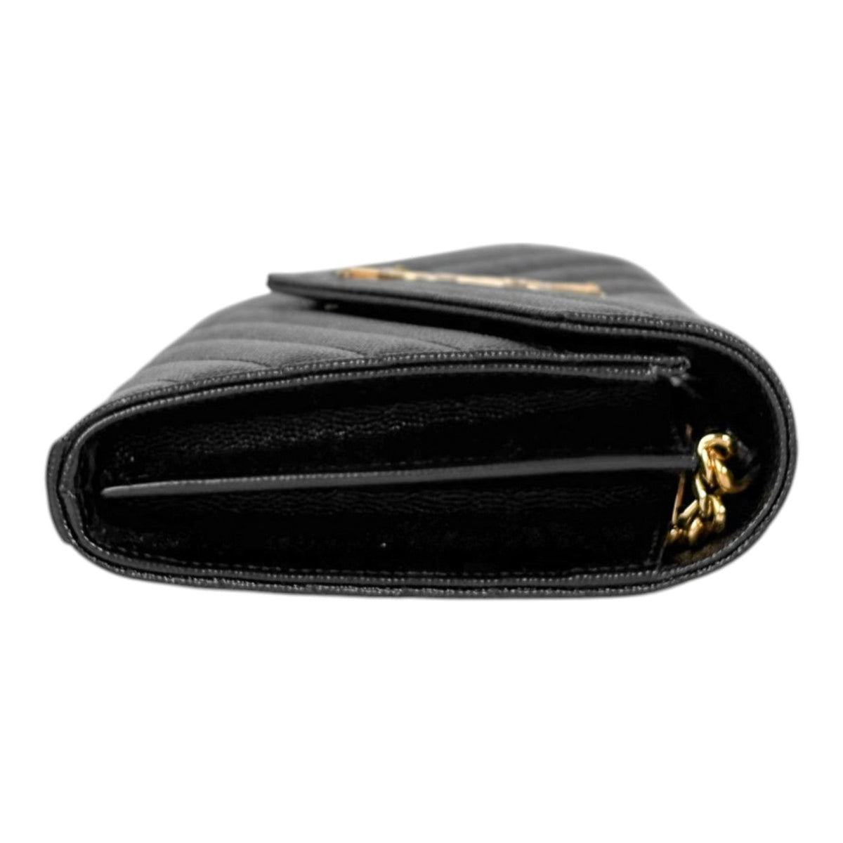 YSL Black Envelope WOC Bag