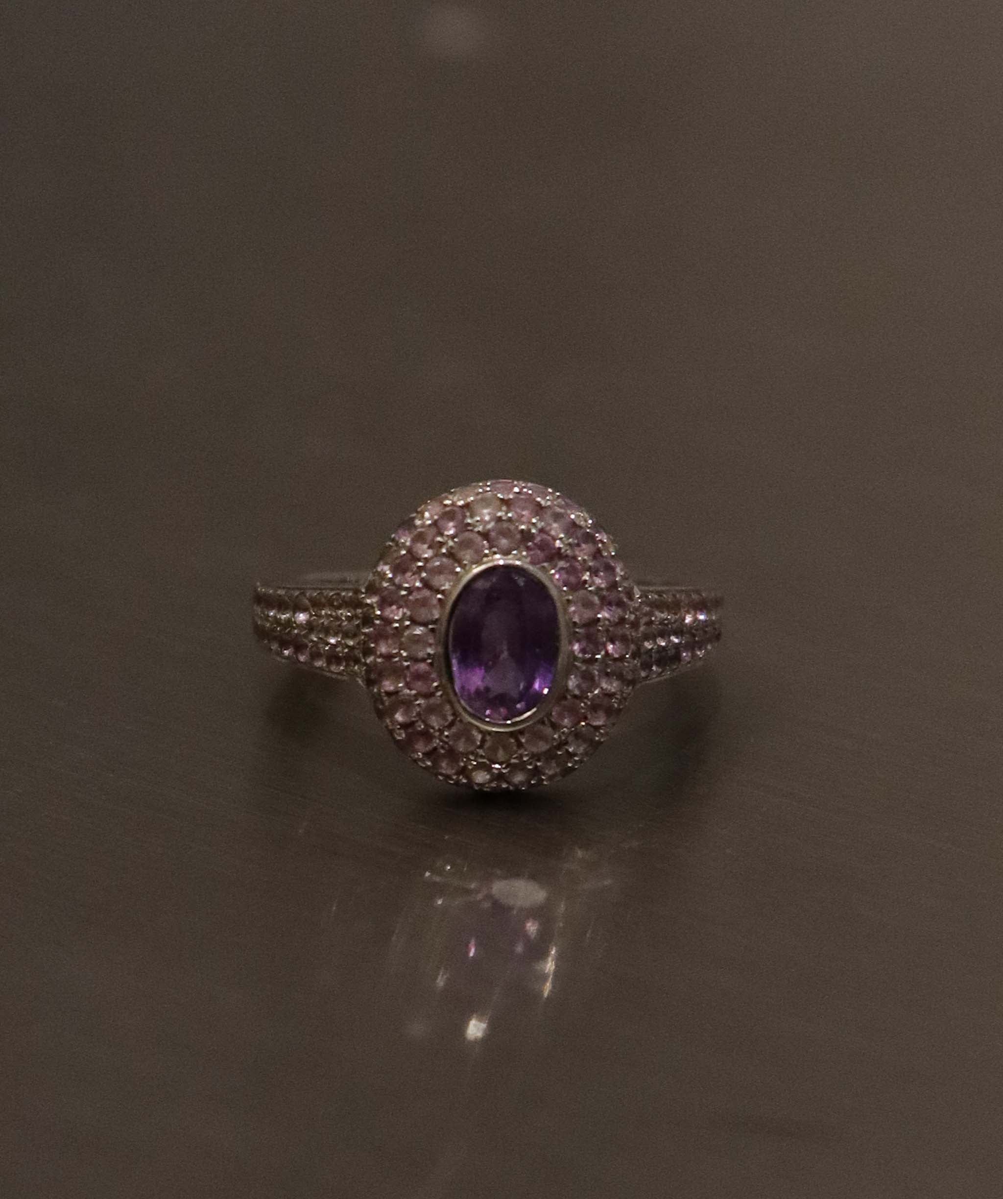 Maison H amethyst pinky 47 size AGC3705