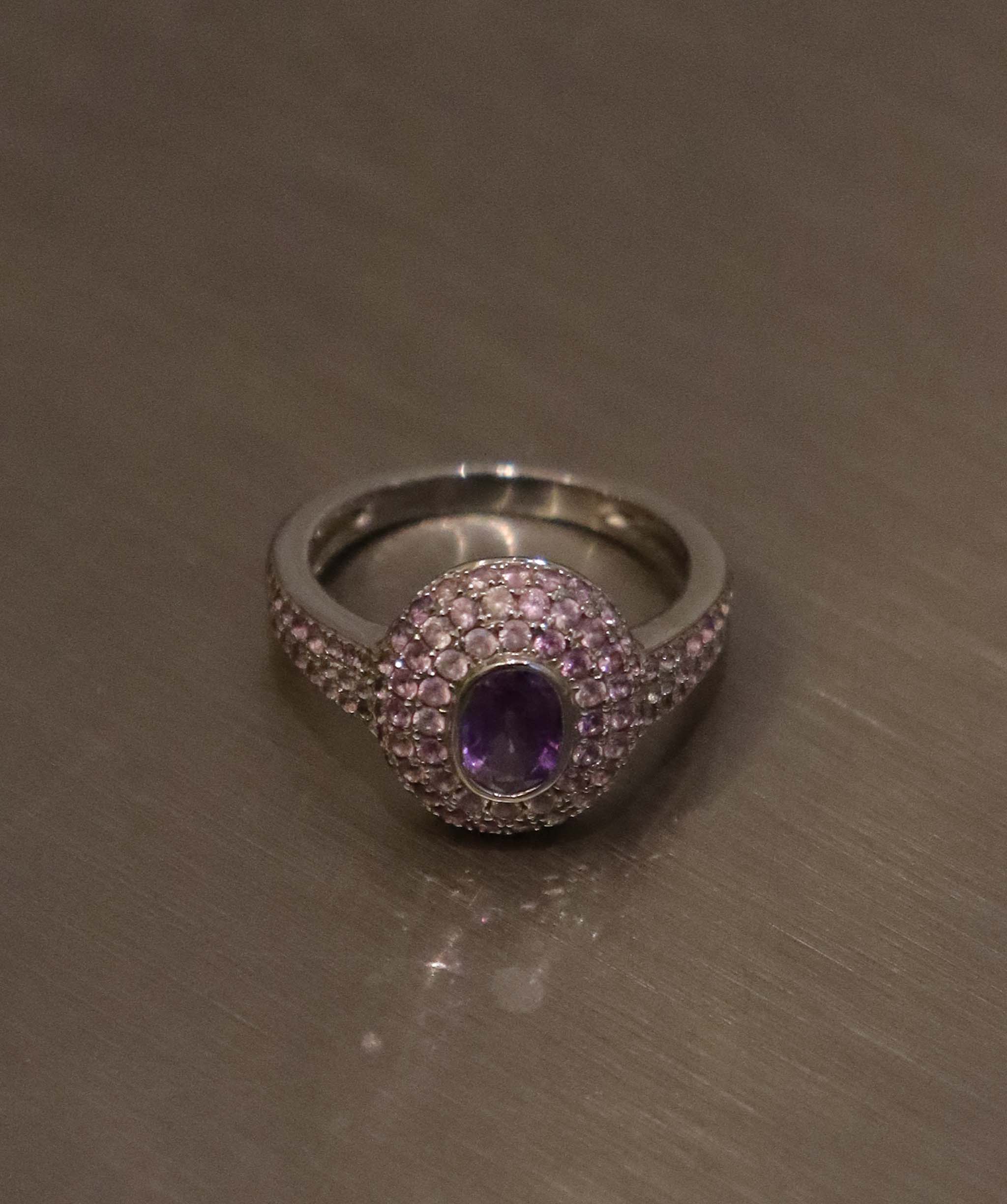 Maison H amethyst pinky 47 size AGC3705