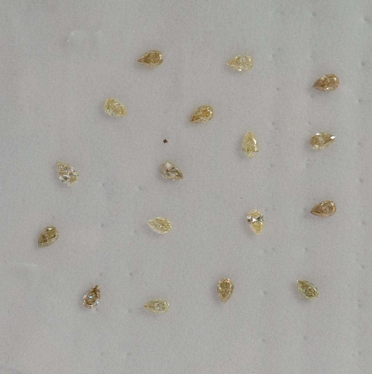 Fancy Yellow Pear Dia ANC2078