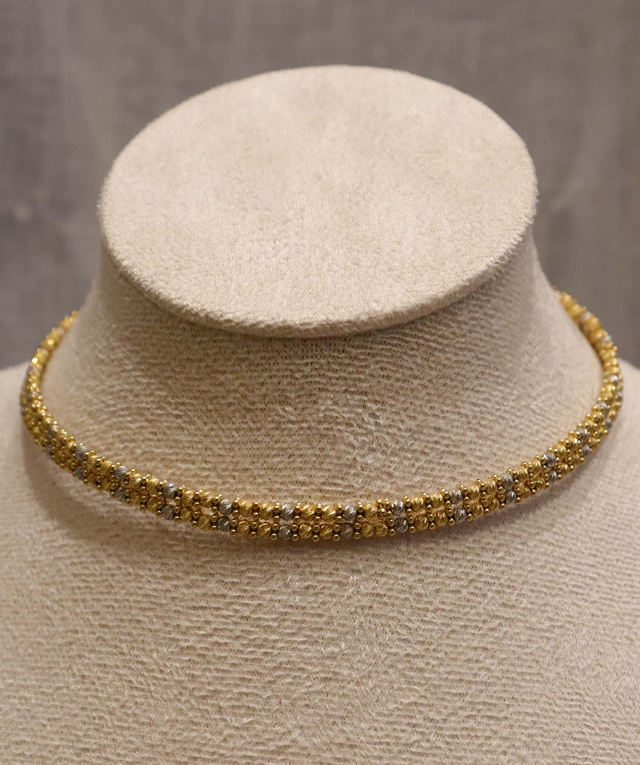 24 carat gold chocker AGC3682
