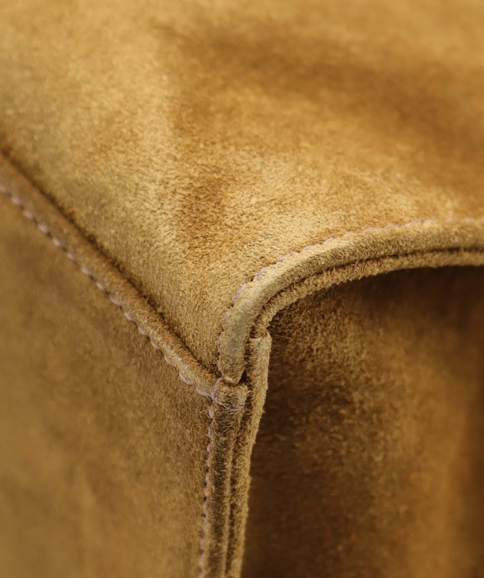 Chanel Turnlock Suede Tore Bag Light Brown DXBS6081