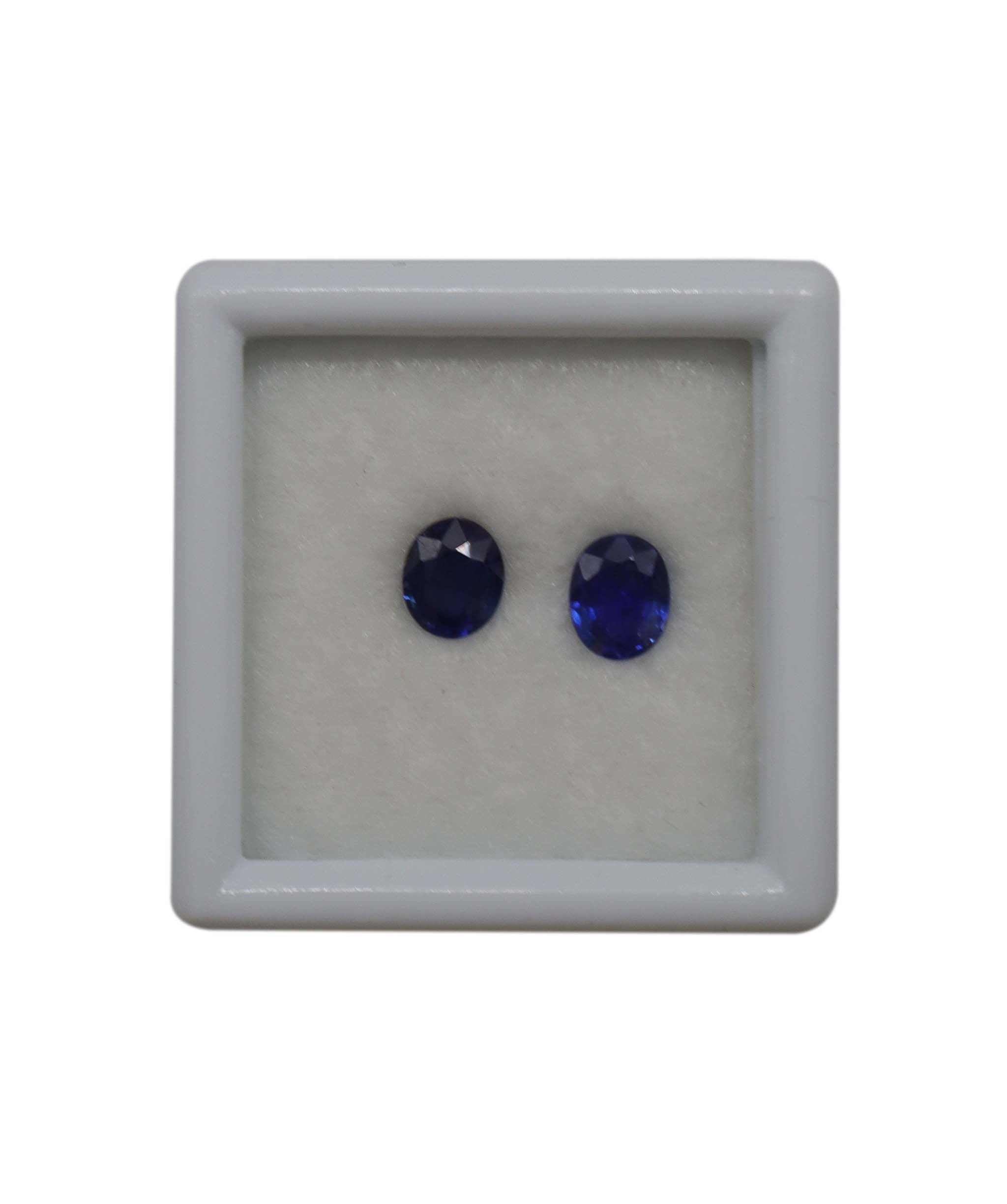 Royal Blue Sapphire 0.81 cts Heated/Natural Stones - MS8711-8