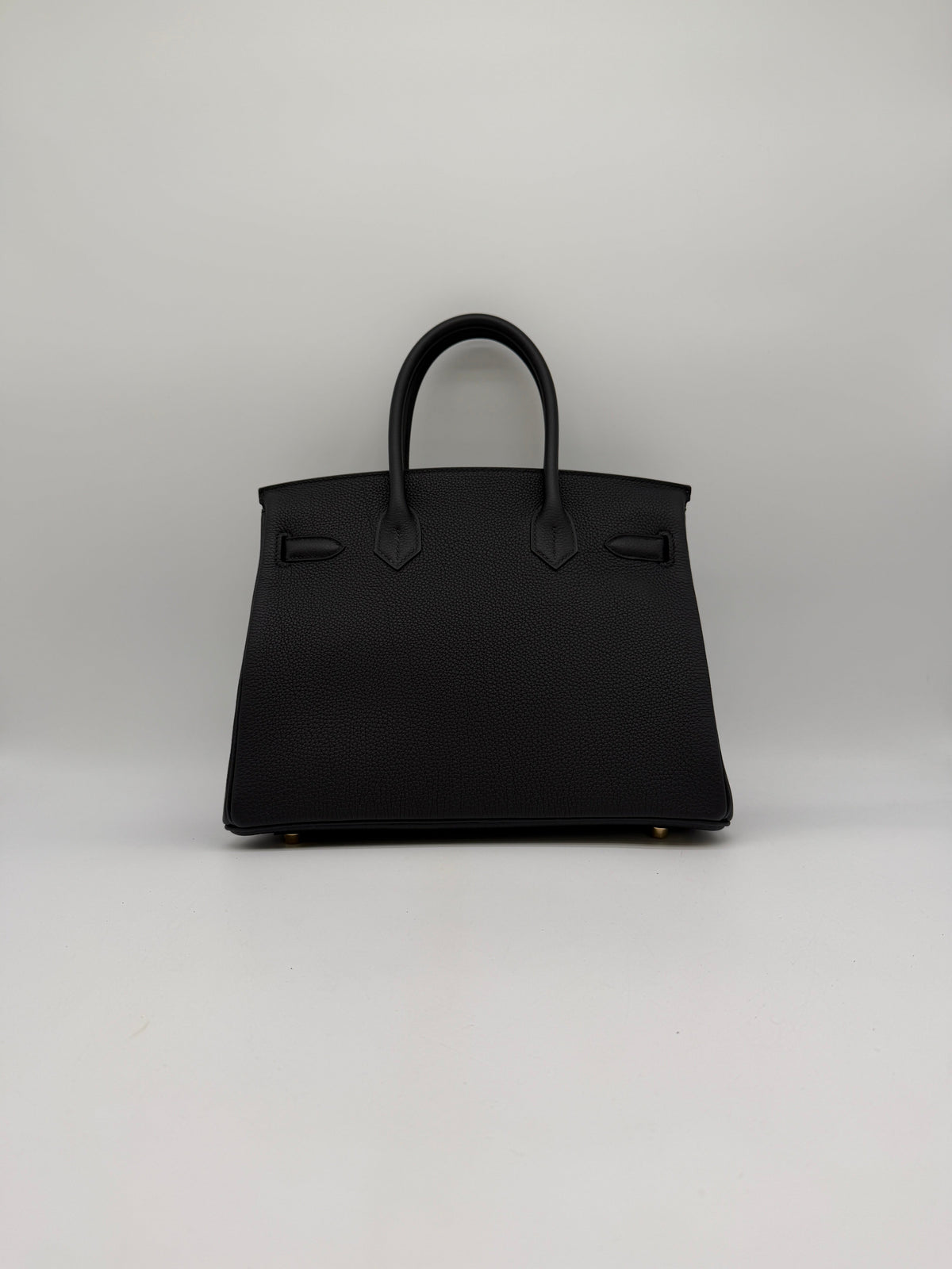 Hermès Birkin 30 Black Togo Permabrass Hardware