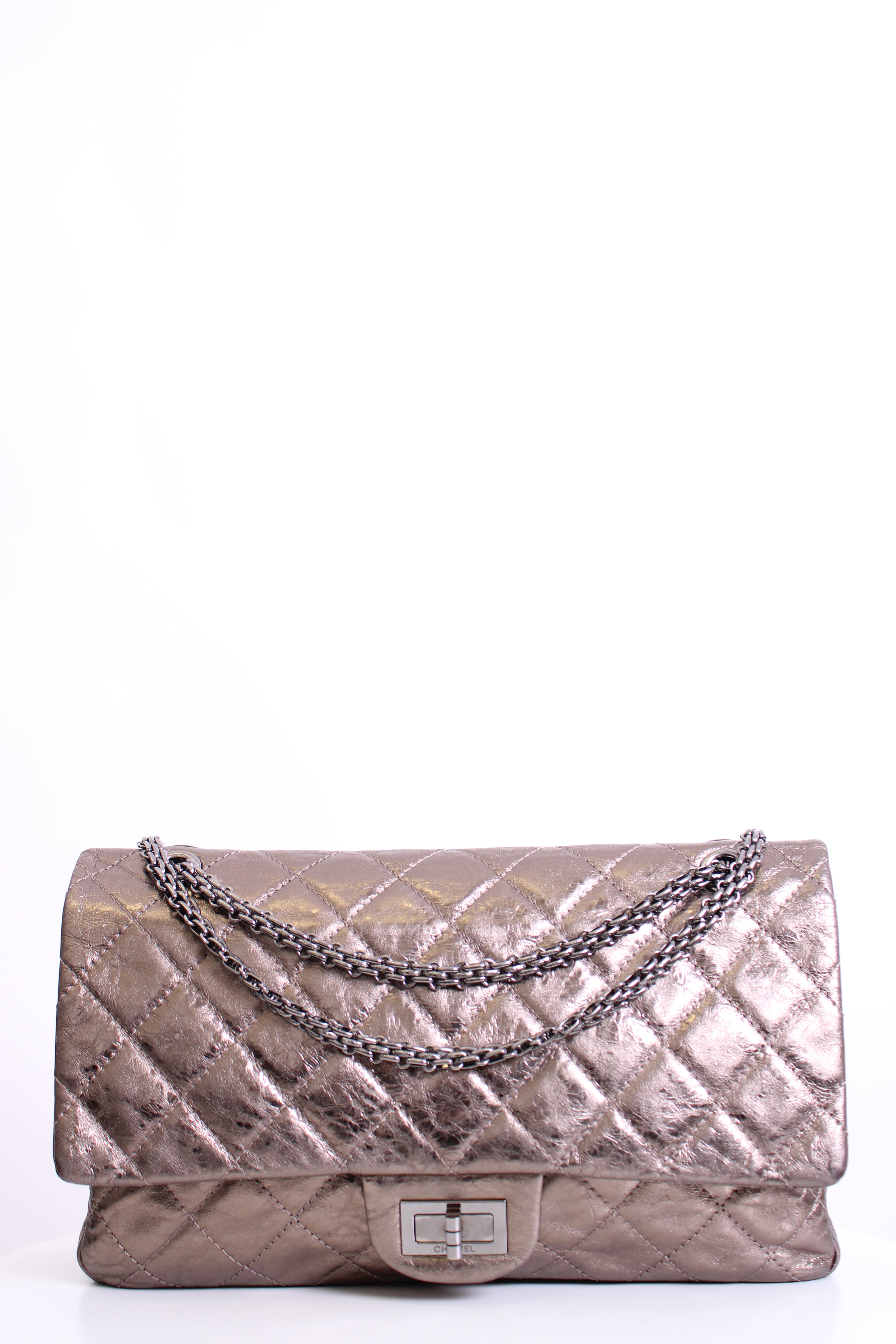 Bronze Chanel 2.55 Jumbo, Medium Classic