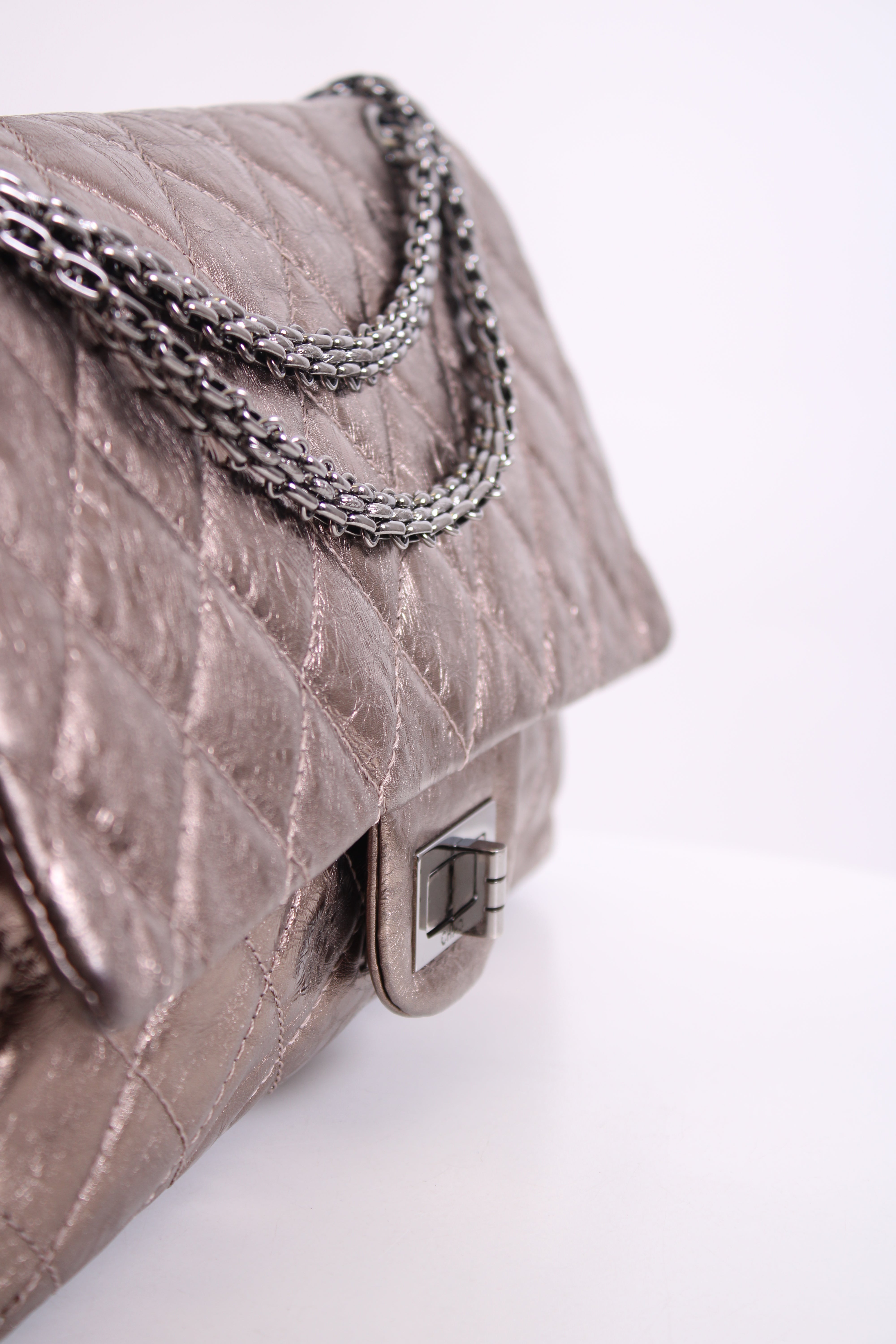 Bronze Chanel 2.55 Jumbo, Medium Classic