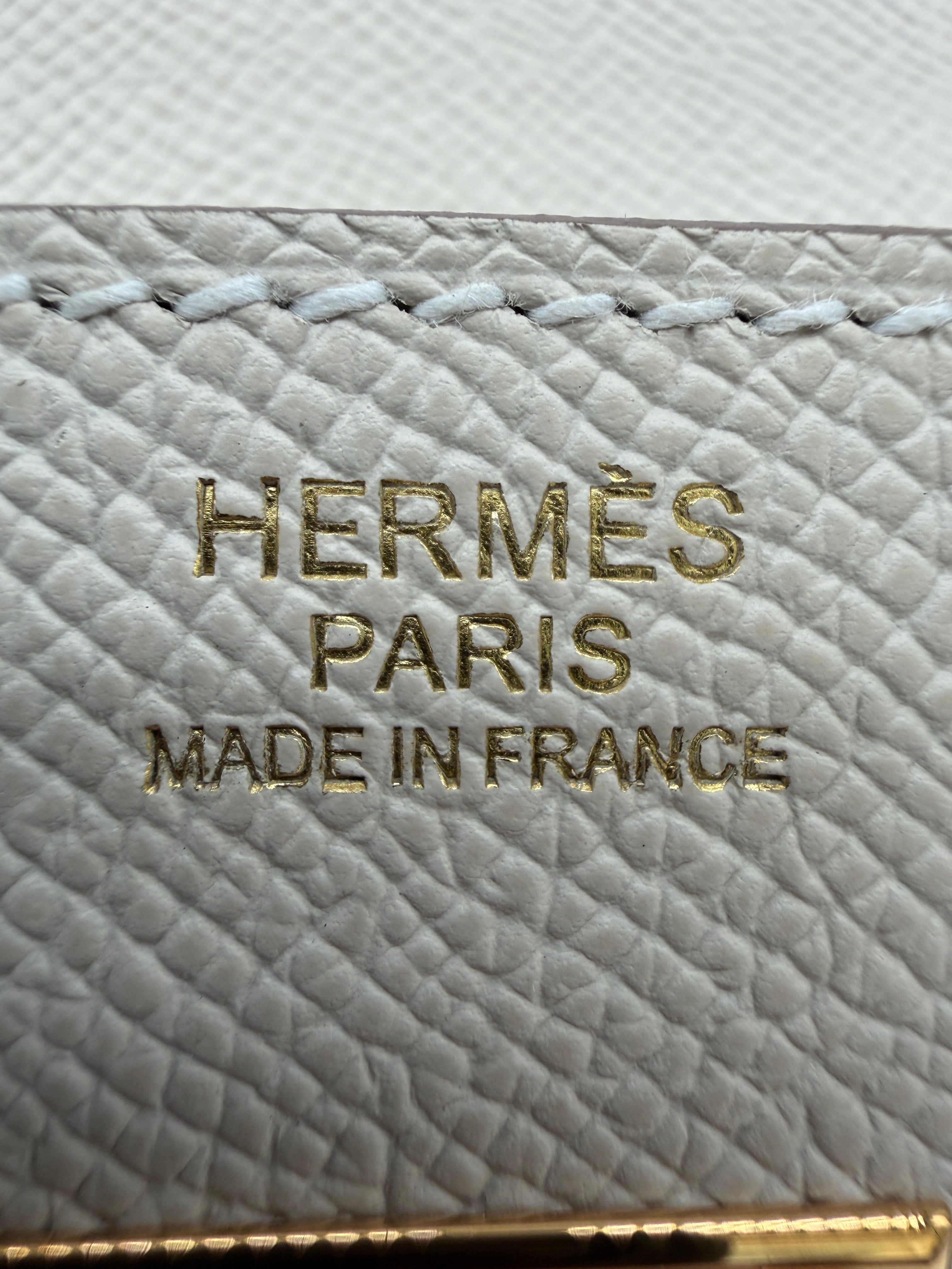 Hermès Birkin Sellier 30 Craie Epsom Gold Hardware