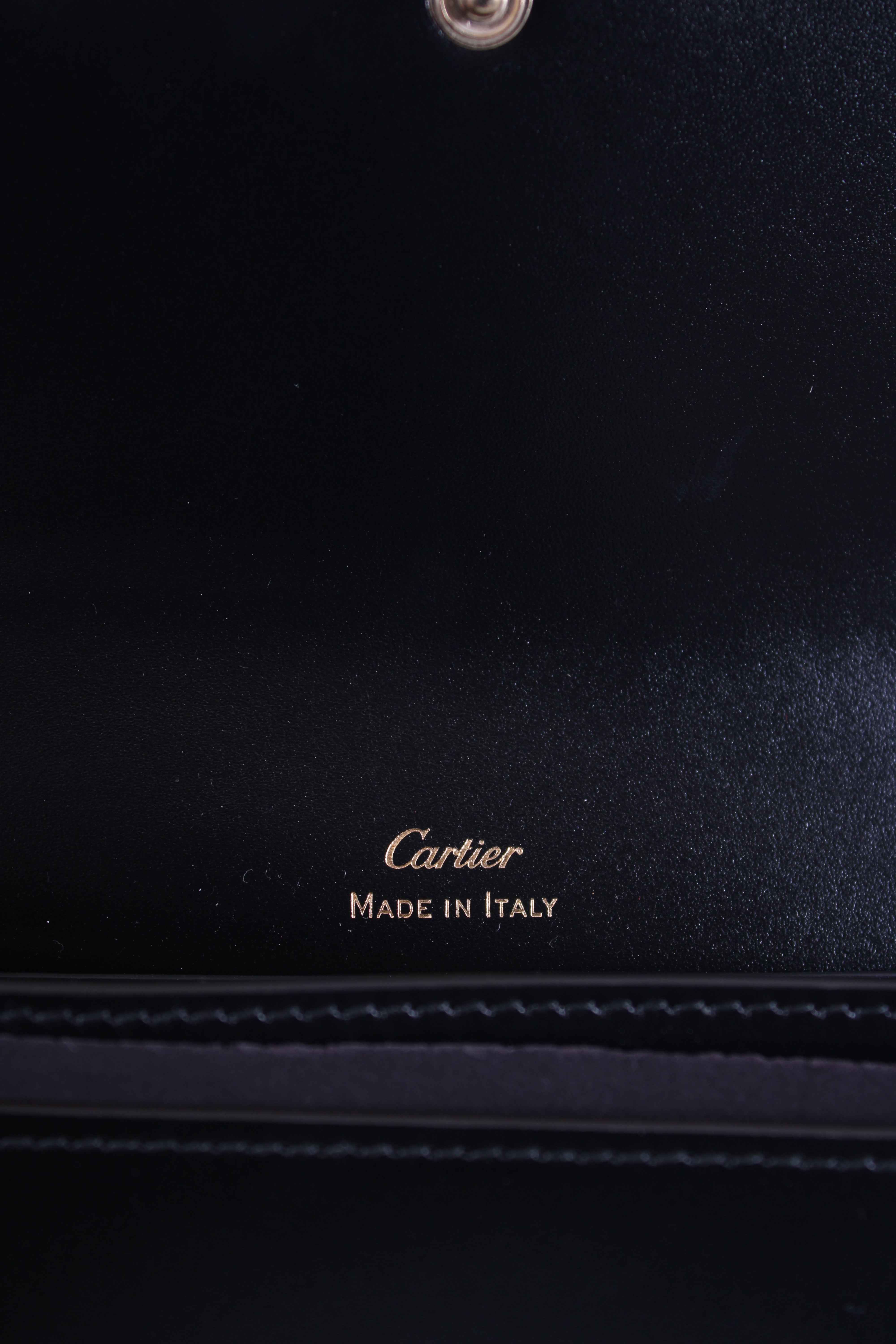 Cartier Wallet C de Cartier Purse Black