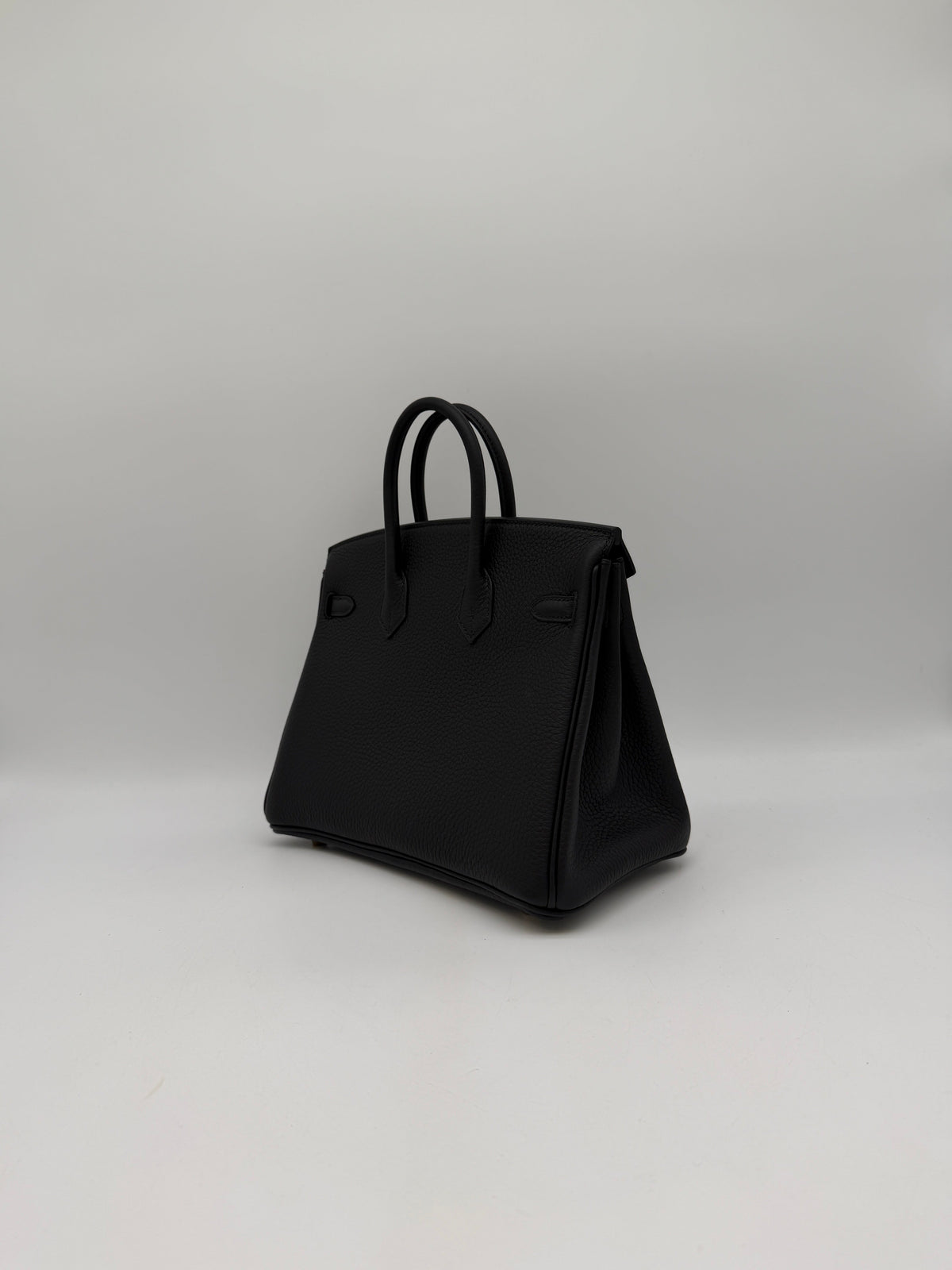 Hermès Birkin 25 Black Togo Gold Hardware