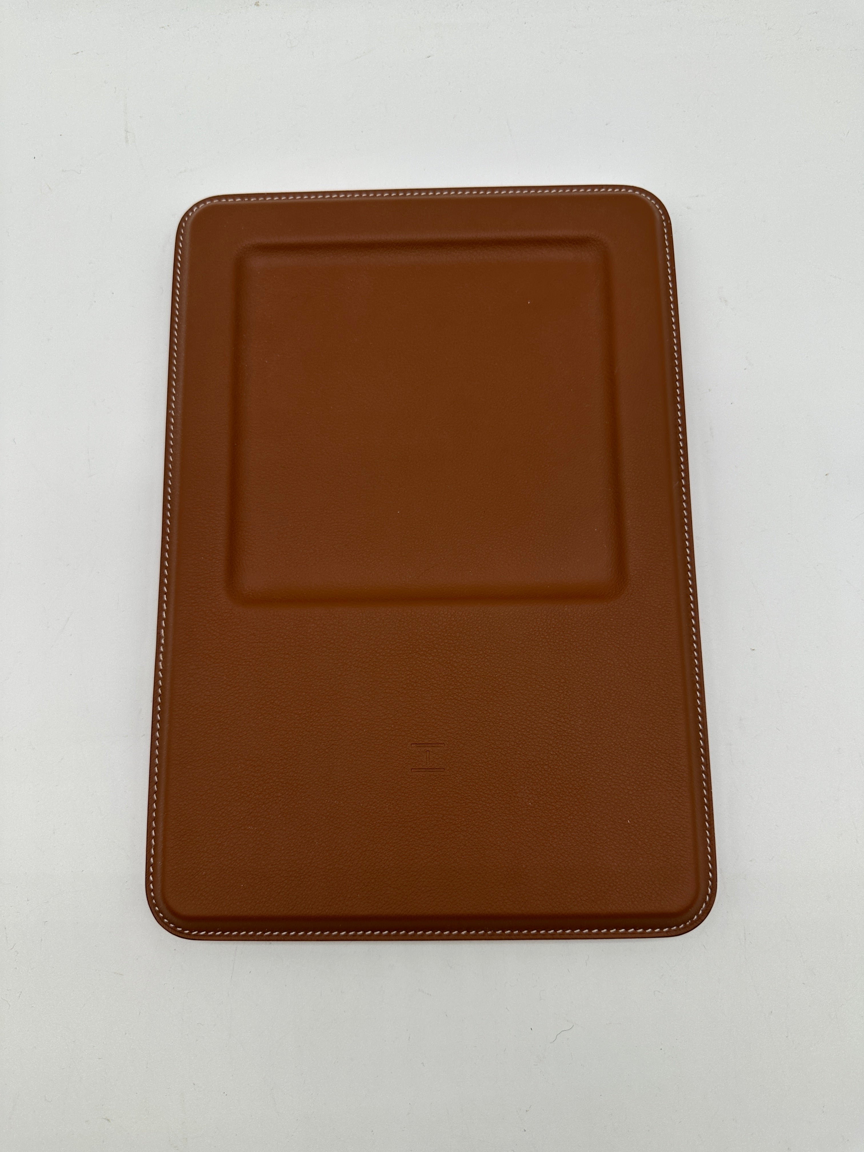 Hermès Volt'H Wireless Charging Change Tray Fauve